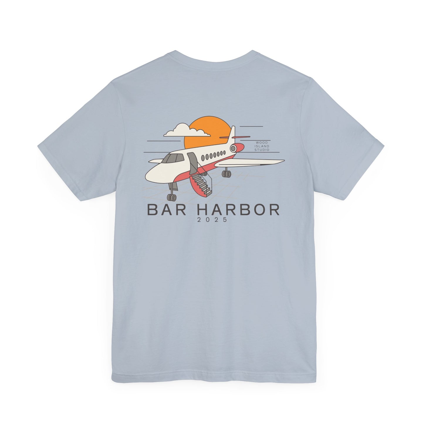 Bar Harbor Maine Aviation Graphic Tee