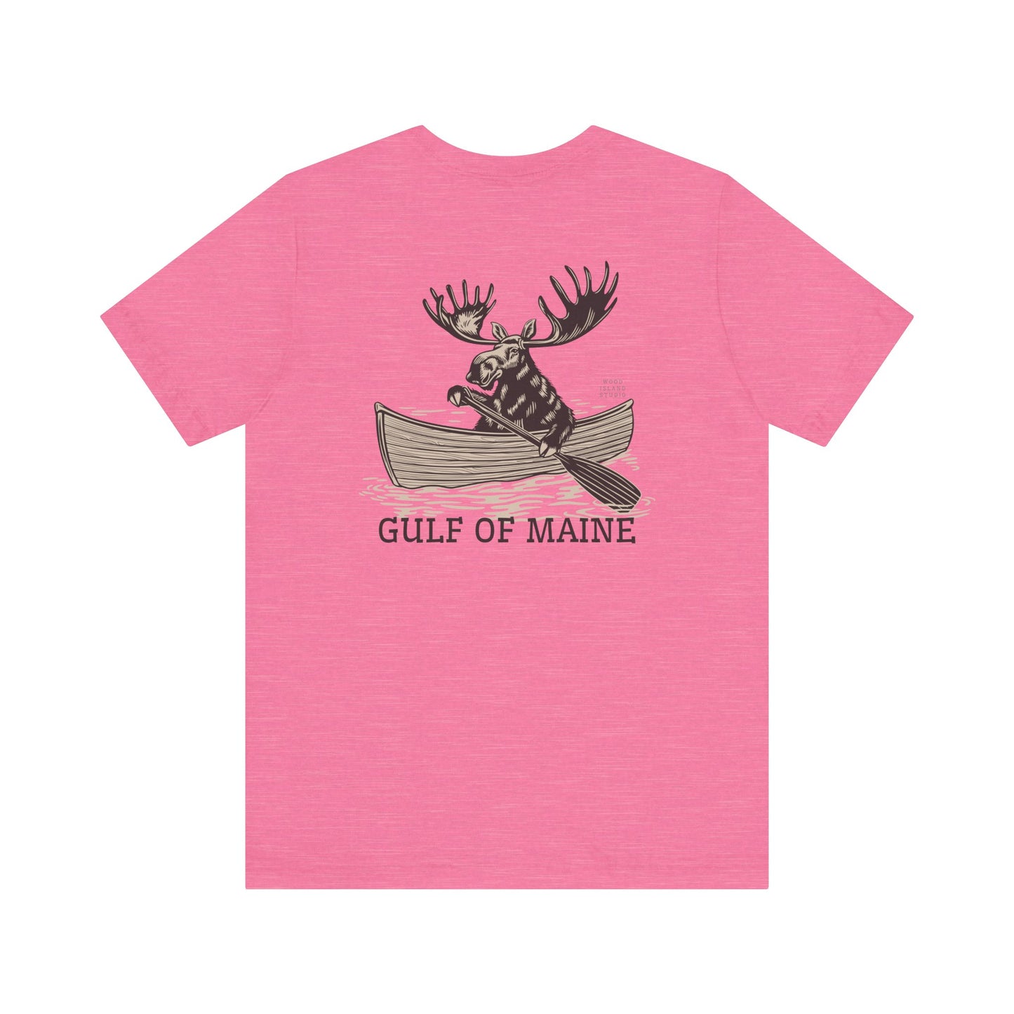 Gulf of Maine Rowing Moose Graphic Tee