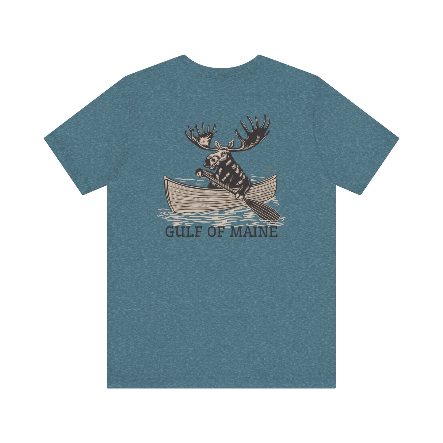 Gulf of Maine Rowing Moose Graphic Tee