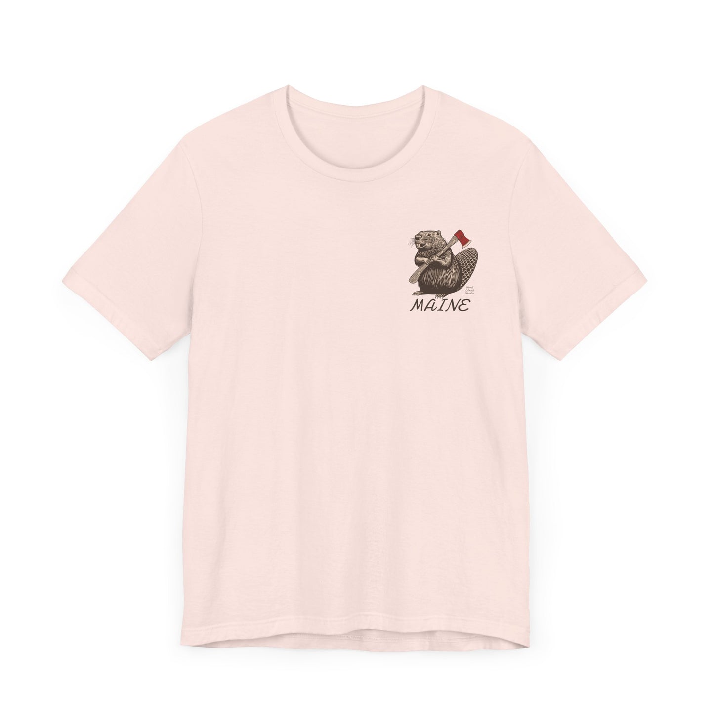 Beaver Axe Maine Graphic Unisex Tee