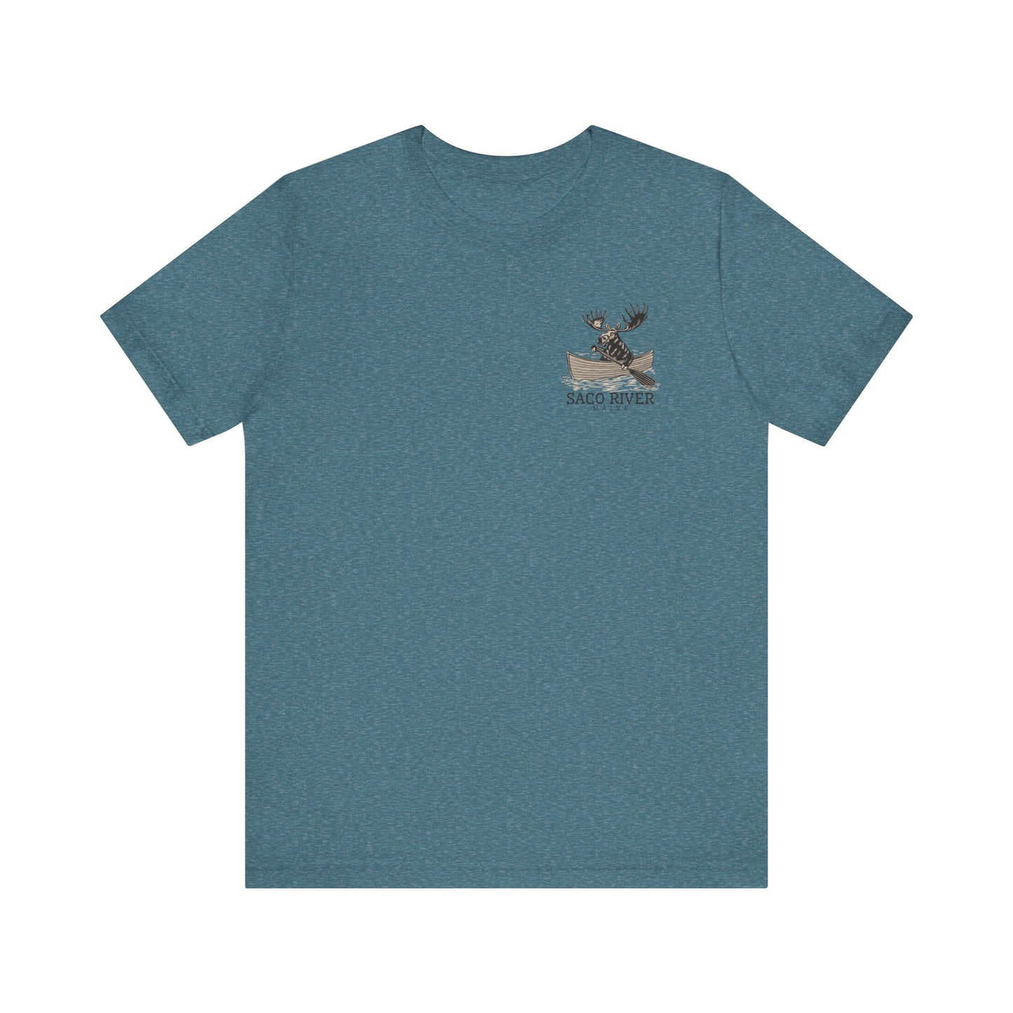 Saco River Rowing Moose Graphic Tee