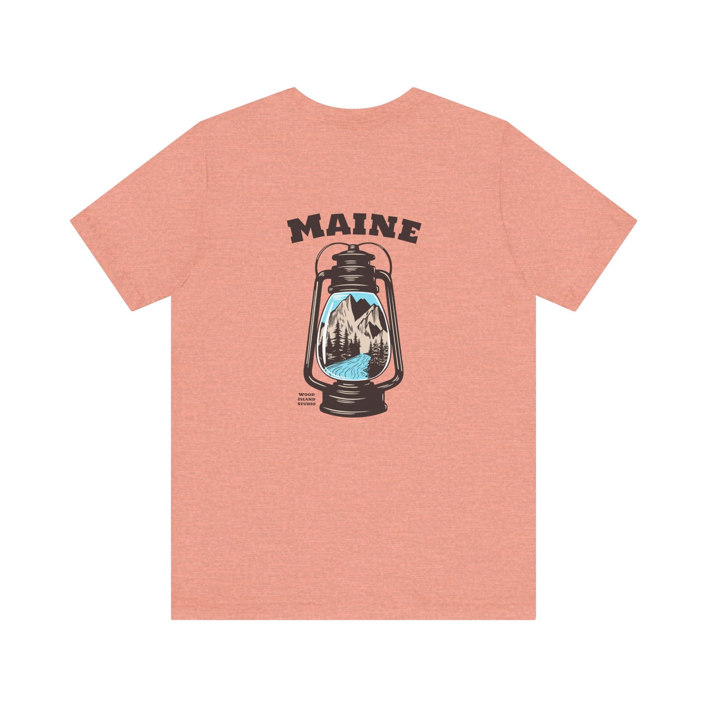 Maine Inspired Lantern Graphic Unisex Tee