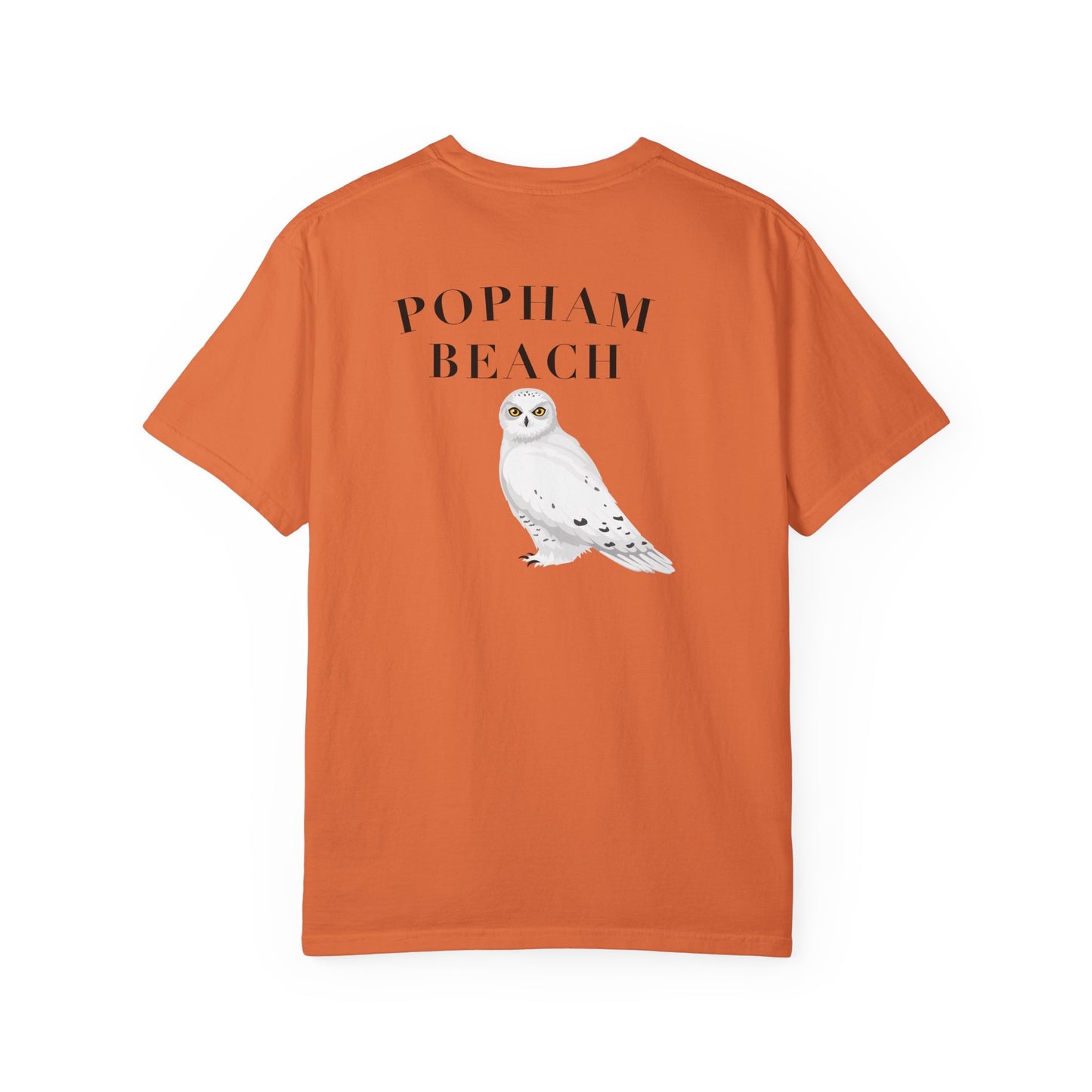 Popham Beach Snowy Owl Tee – Comfort Colors 1717