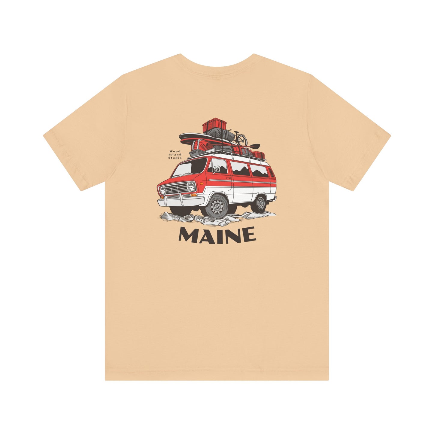Maine Campout Graphic Unisex Tee