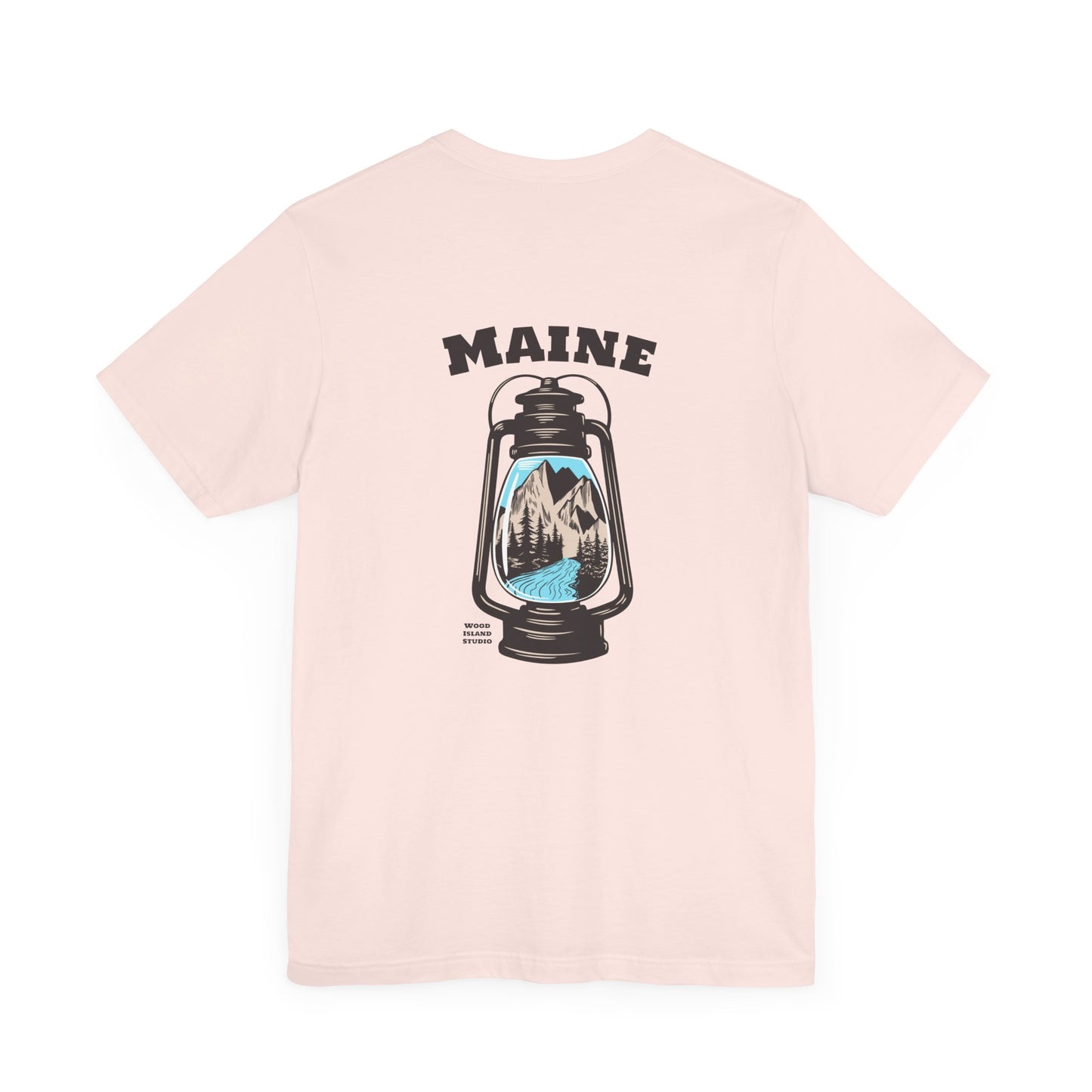 Maine Inspired Lantern Graphic Unisex Tee
