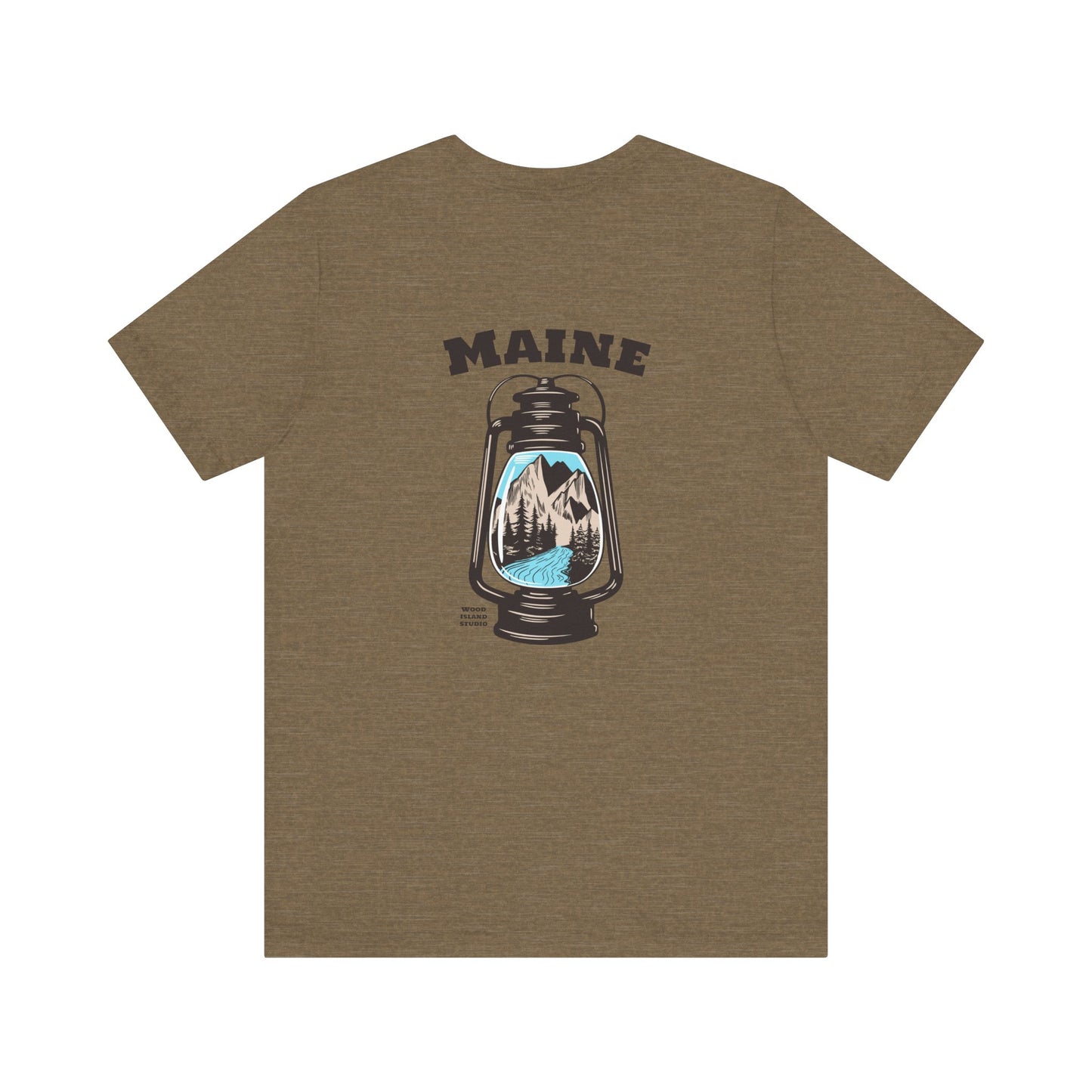 Maine Inspired Lantern Graphic Unisex Tee