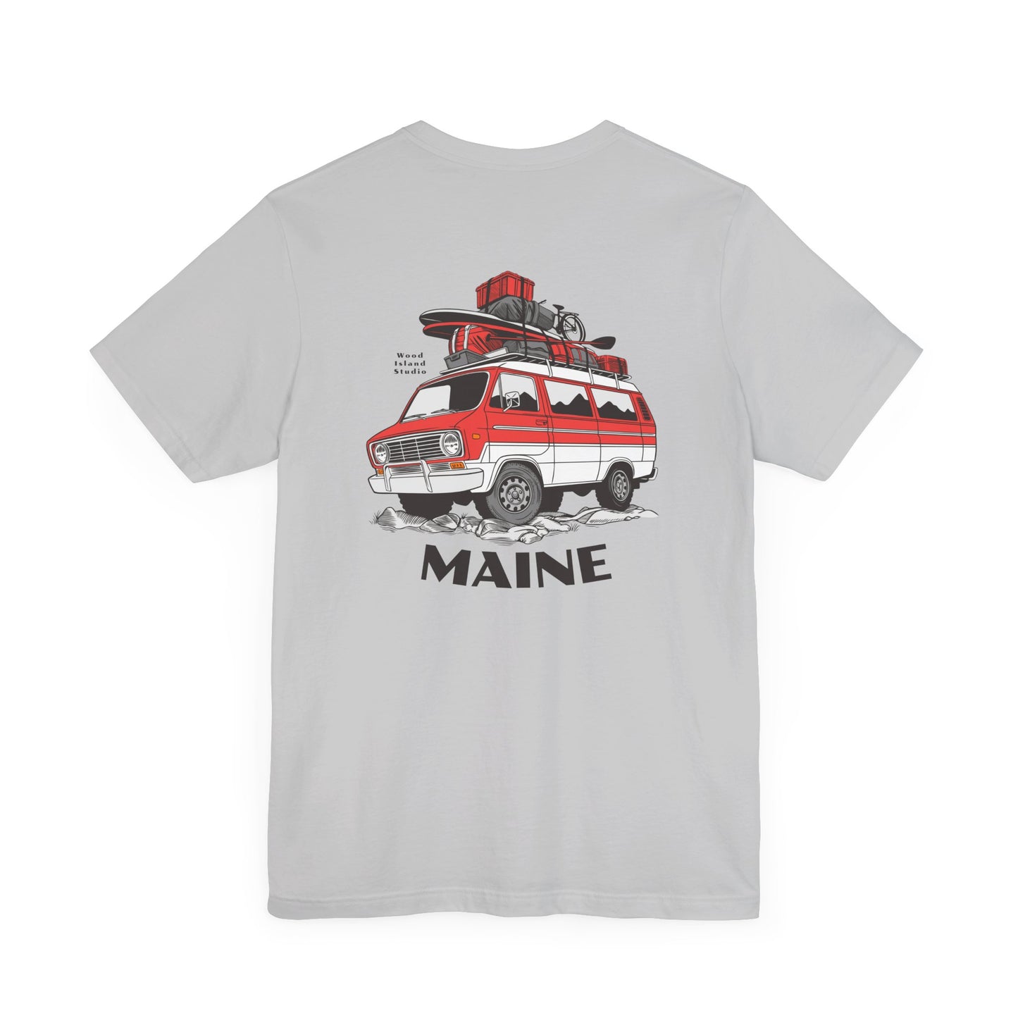 Maine Campout Graphic Unisex Tee