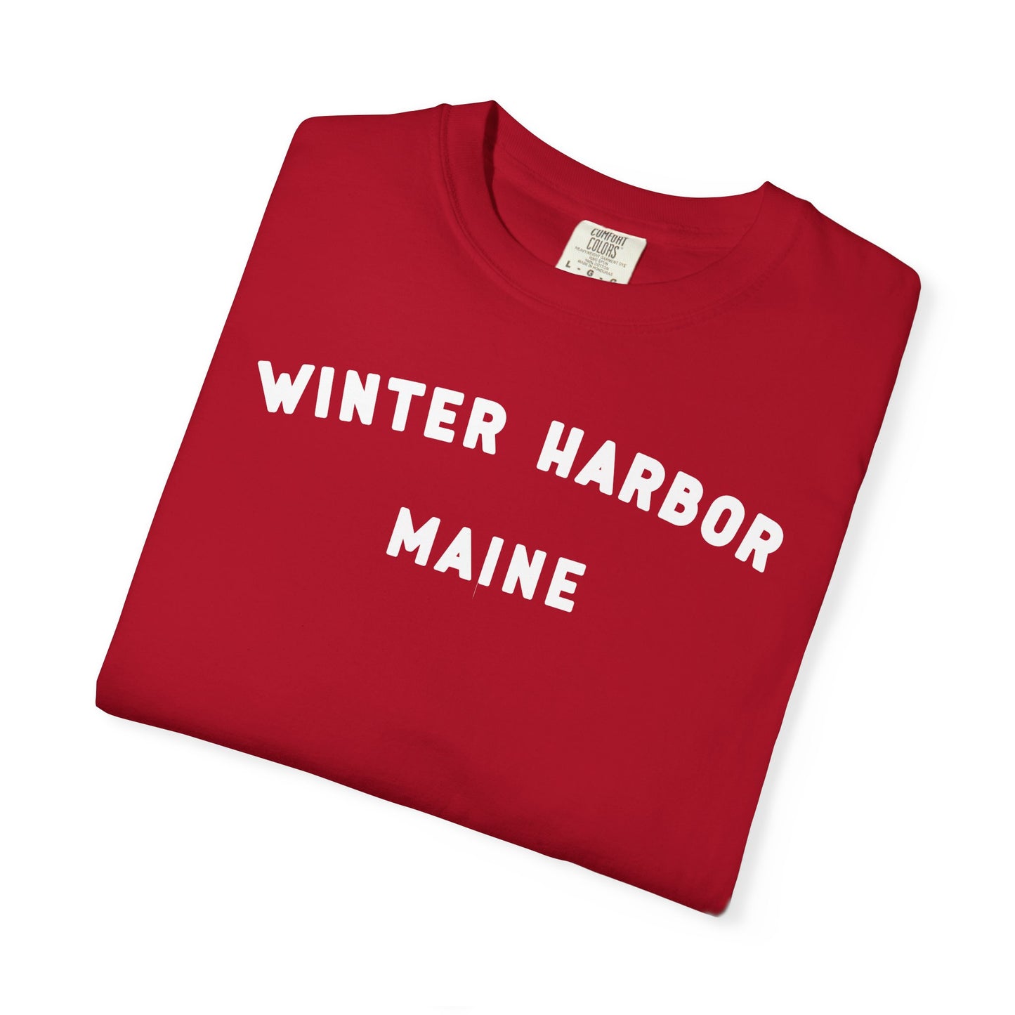 WINTER HARBOR MAINE tee