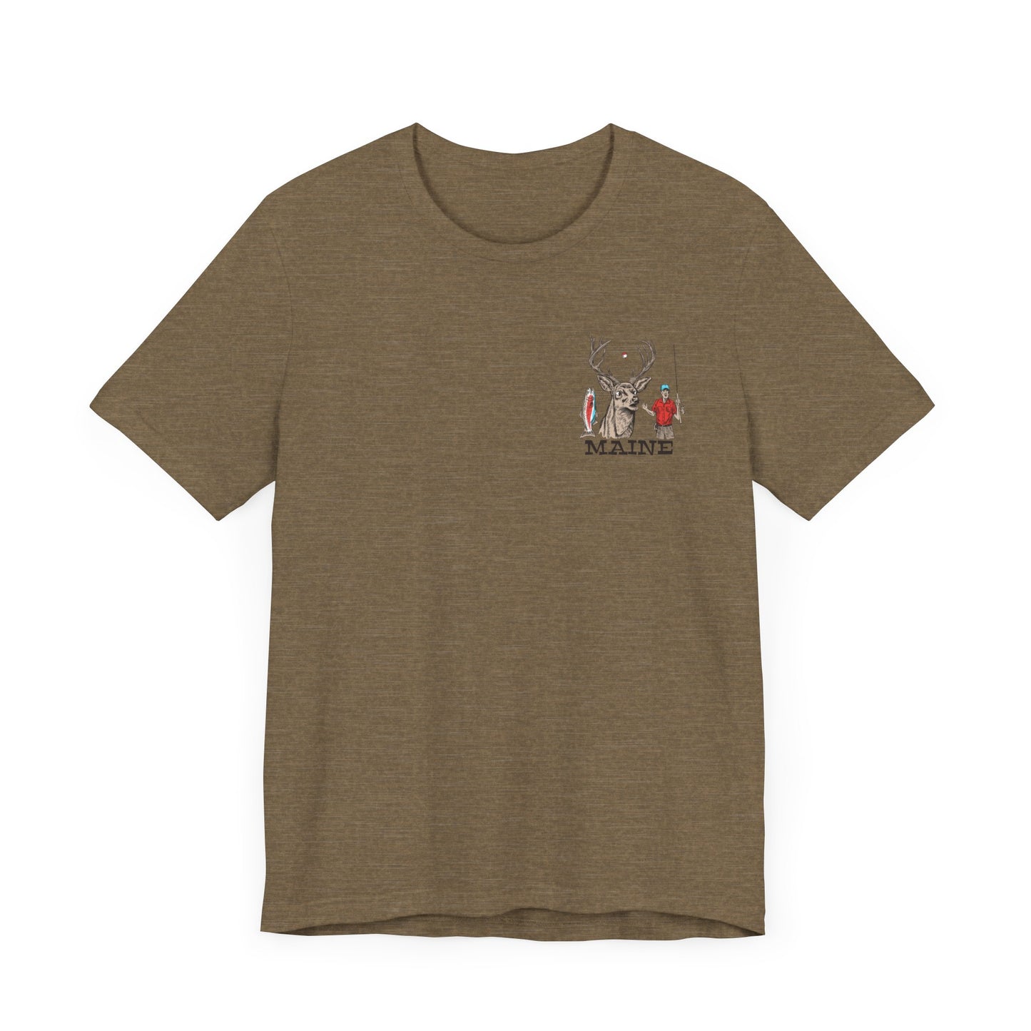 Maine Sportsman Graphic Unisex Tee