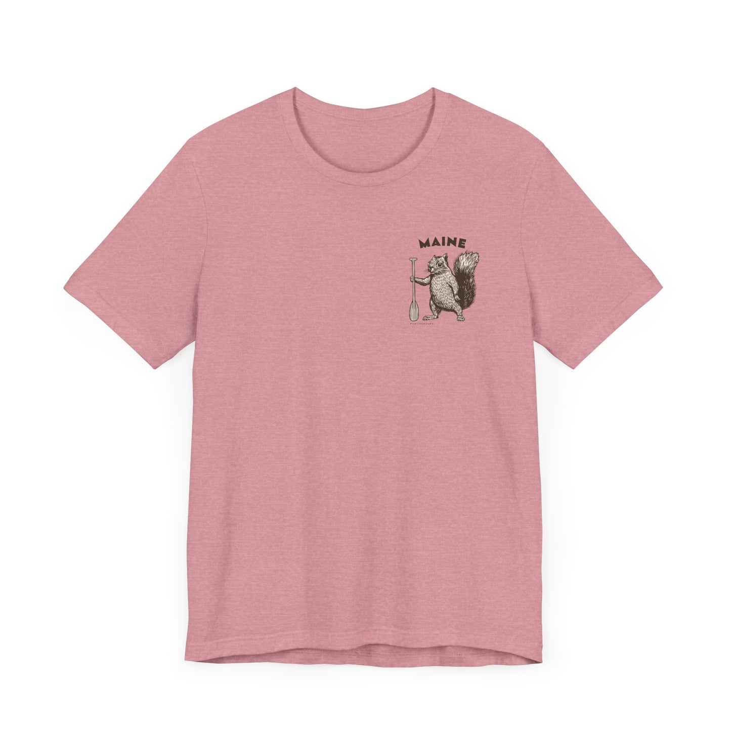 Maine Oar Squirrel Graphic Unisex Tee