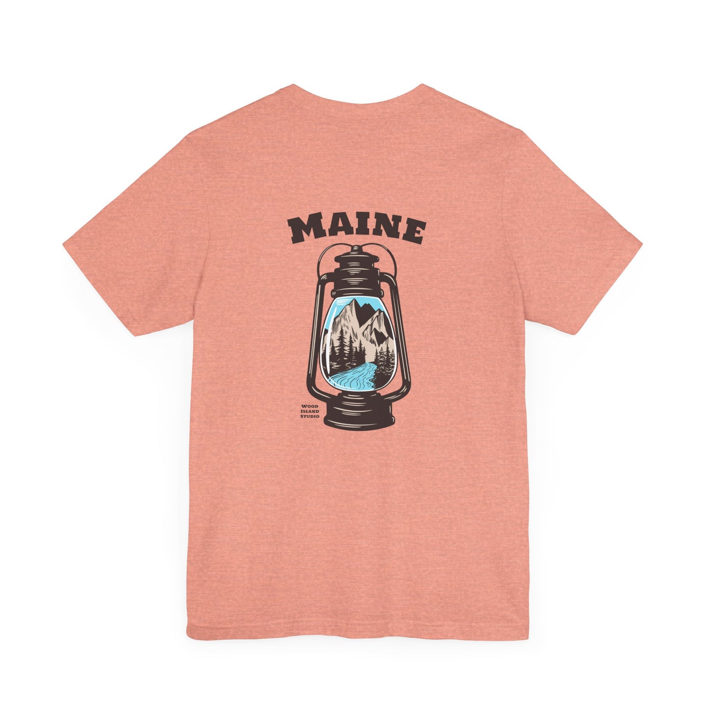 Maine Inspired Lantern Graphic Unisex Tee
