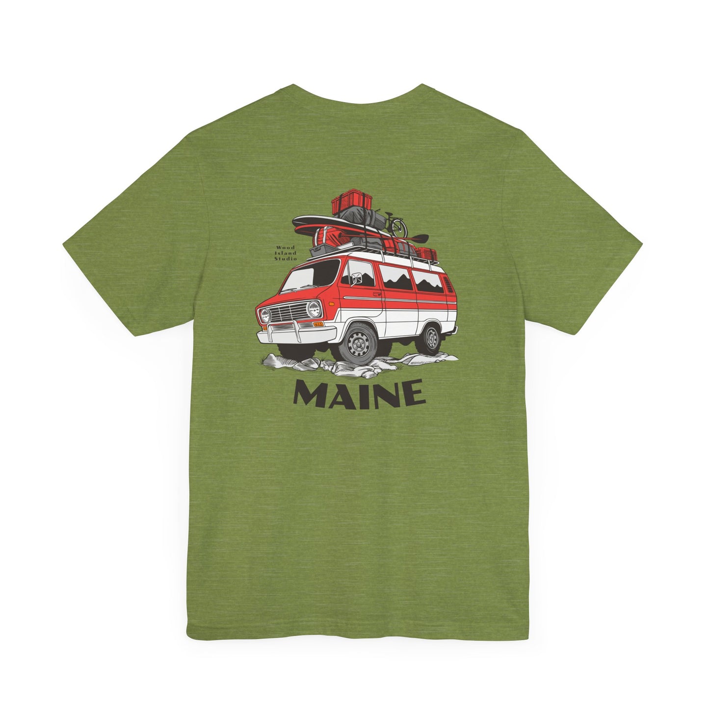 Maine Campout Graphic Unisex Tee