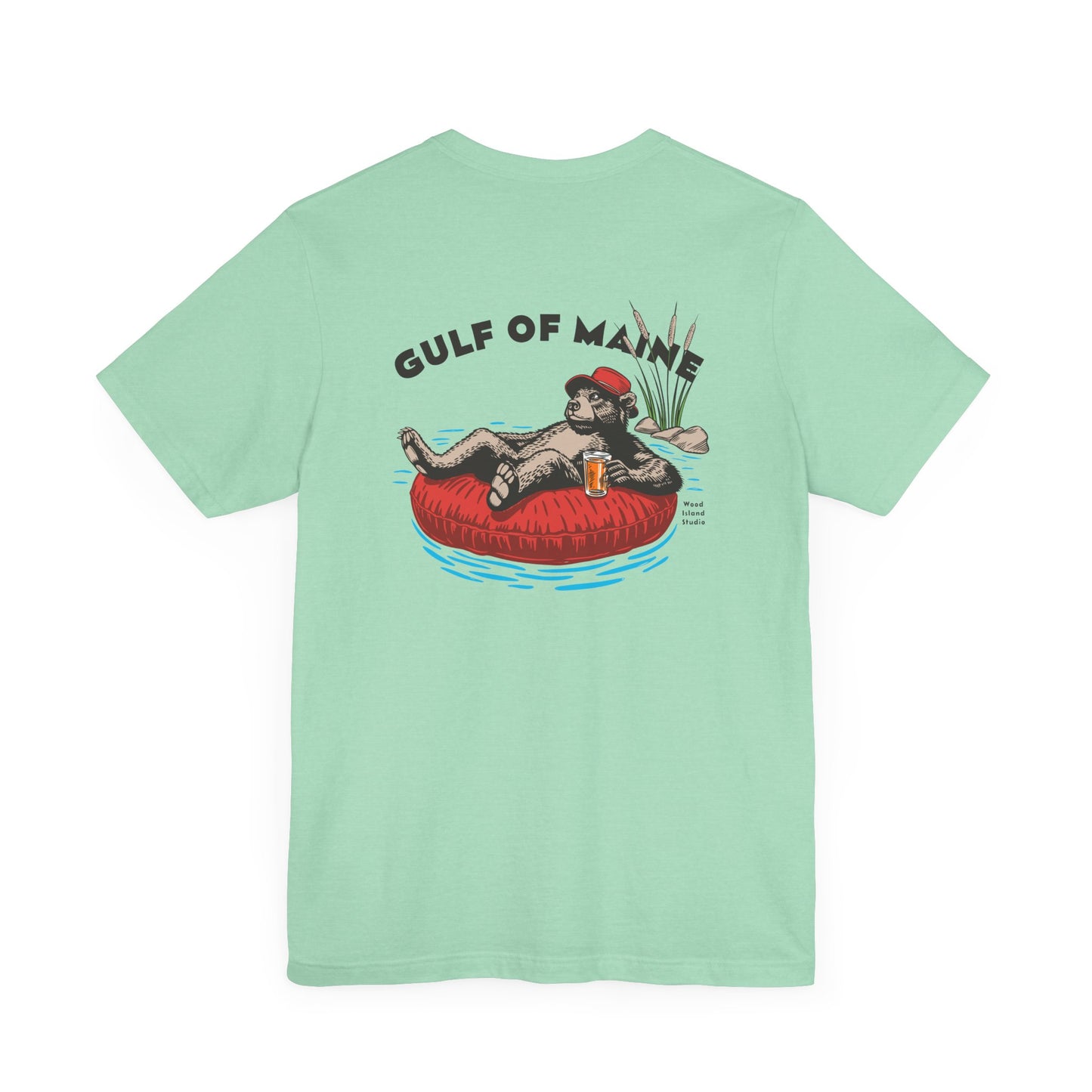 Gulf of Maine Rafting Bear Graphic Tee