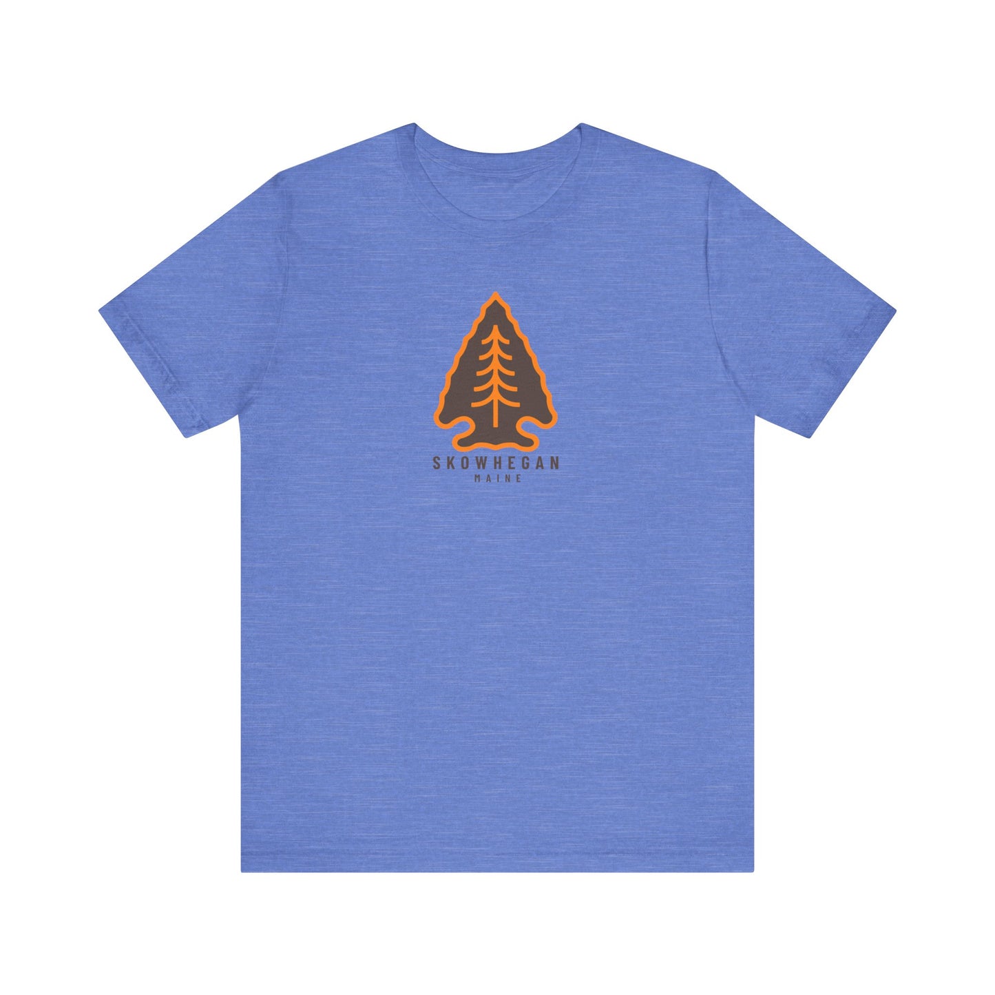 Skowhegan Maine Arrowhead Graphic Tee - Unisex Short Sleeve T-Shirt