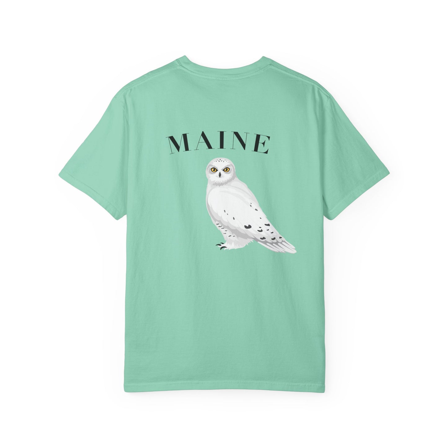 MAINE Snowy Owl Tee – Comfort Colors 1717