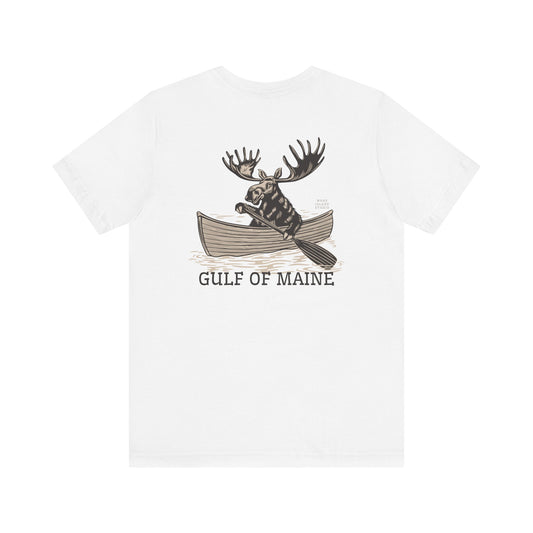Gulf of Maine Rowing Moose Graphic Tee