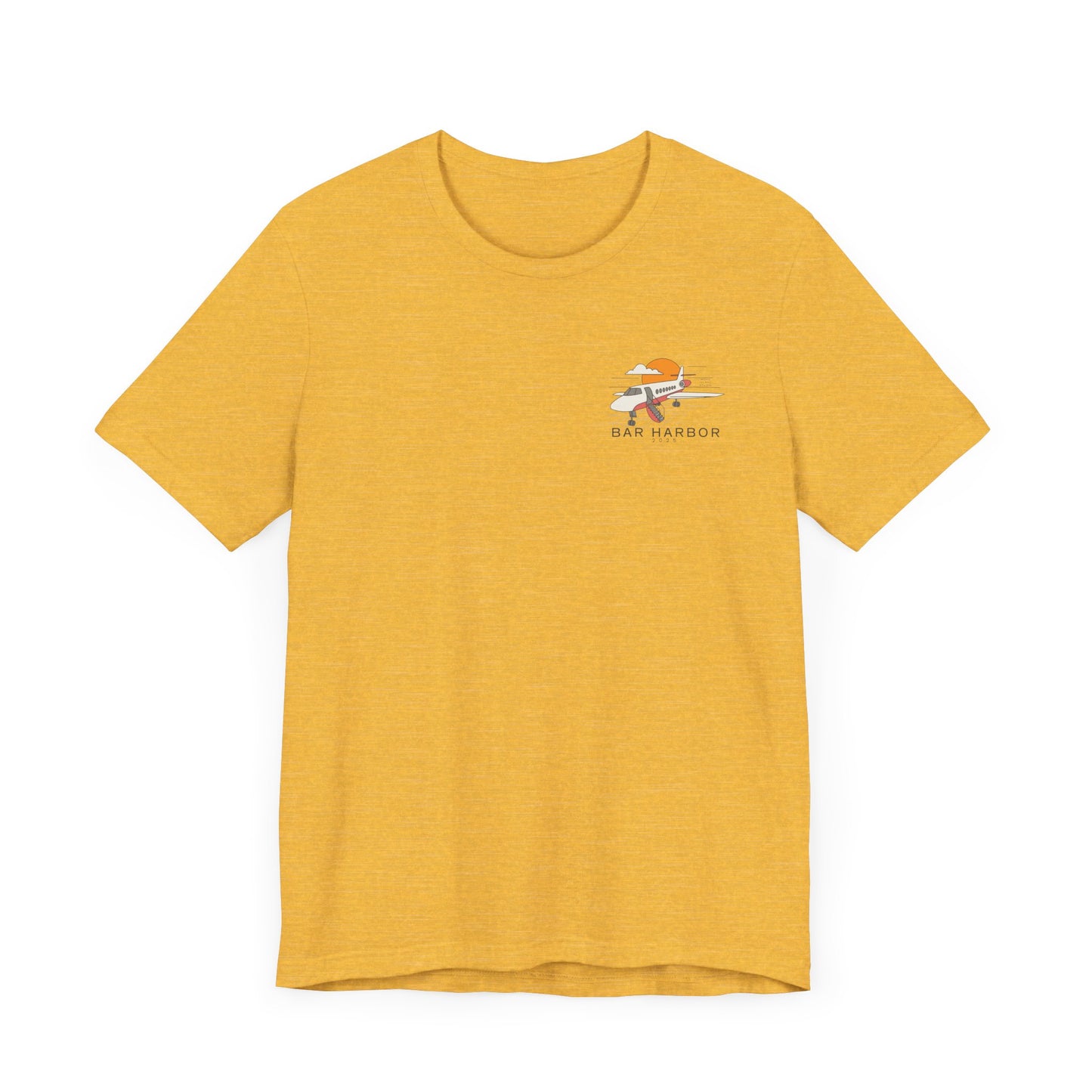 Bar Harbor Maine Aviation Graphic Tee