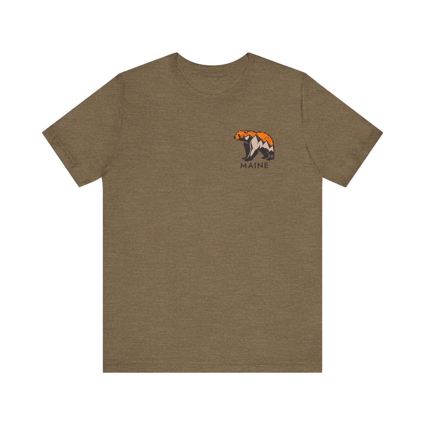 Maine Mountain Bear Graphic Unisex Tee