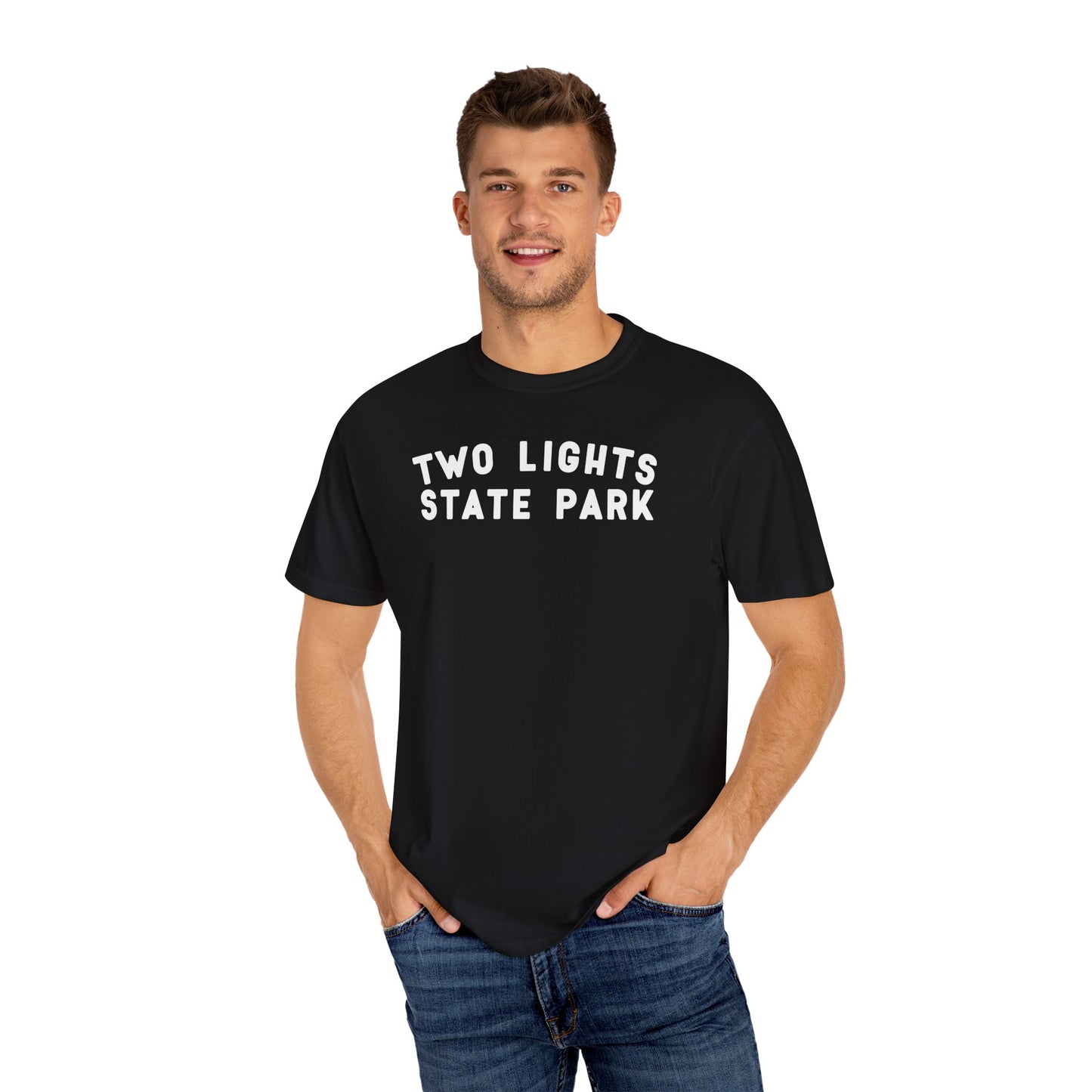 Maine's Best Hidden Spots - TWO LIGHTS - T-shirt