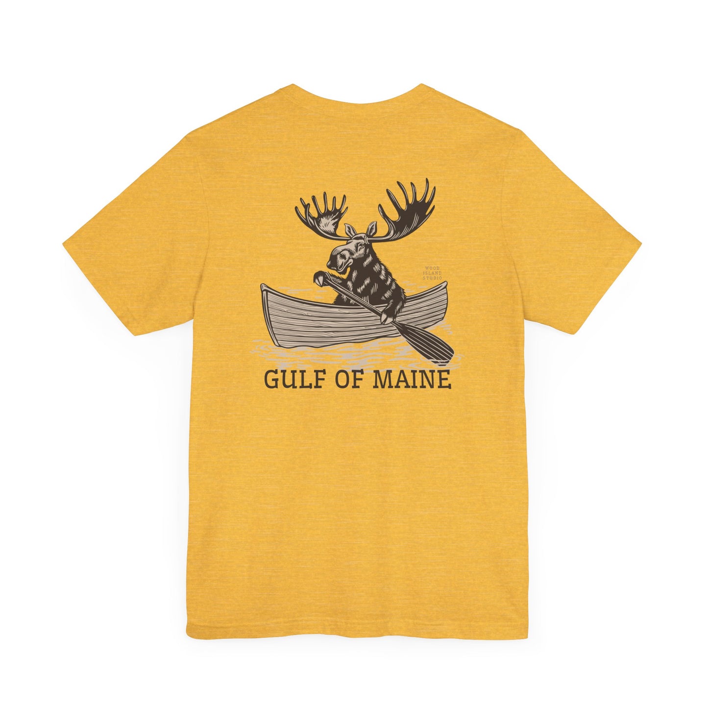 Gulf of Maine Rowing Moose Graphic Tee