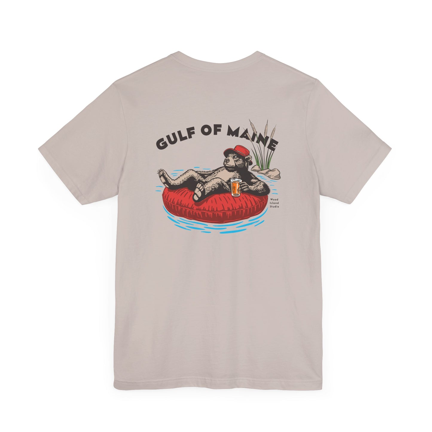 Gulf of Maine Rafting Bear Graphic Tee