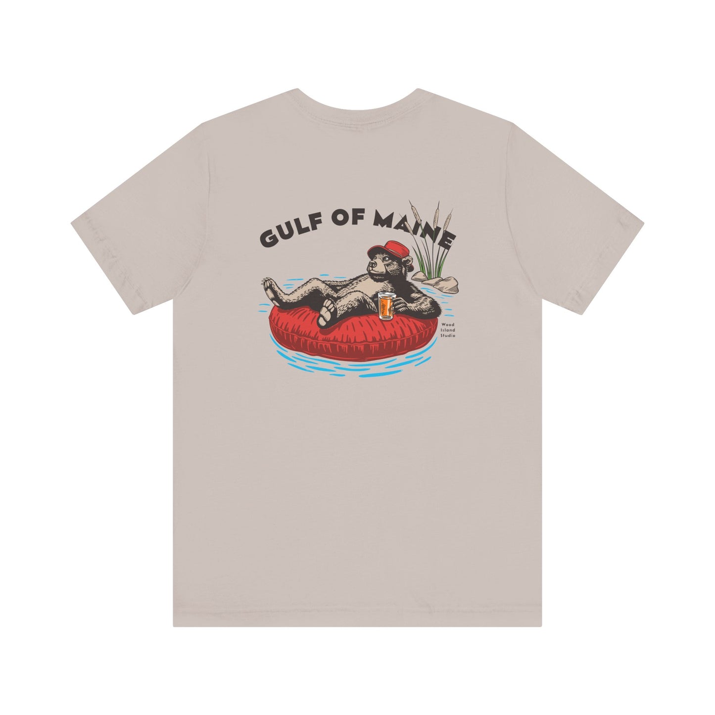 Gulf of Maine Rafting Bear Graphic Tee