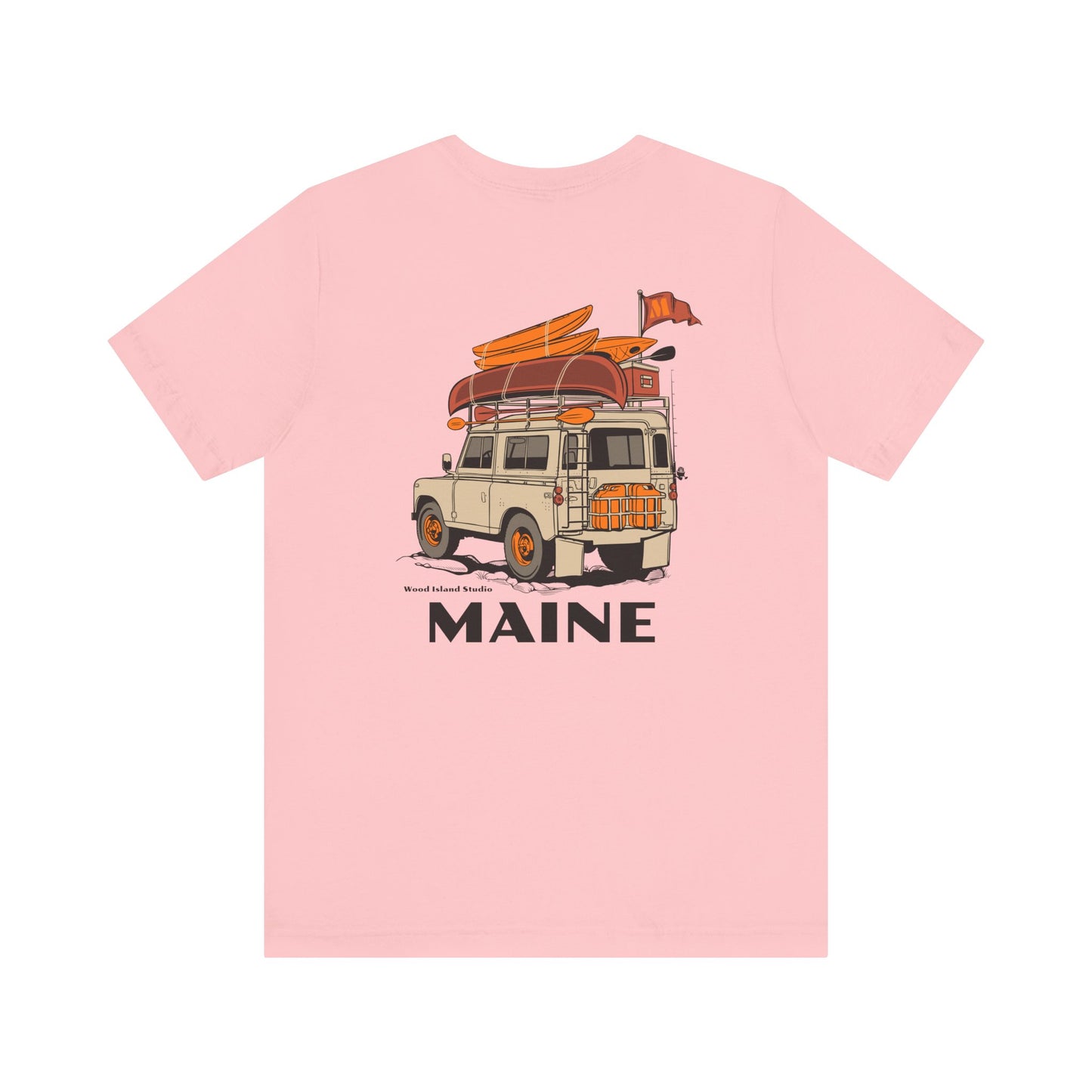Maine Adventure Unisex Short Sleeve Tee - Perfect for Summer Trips!