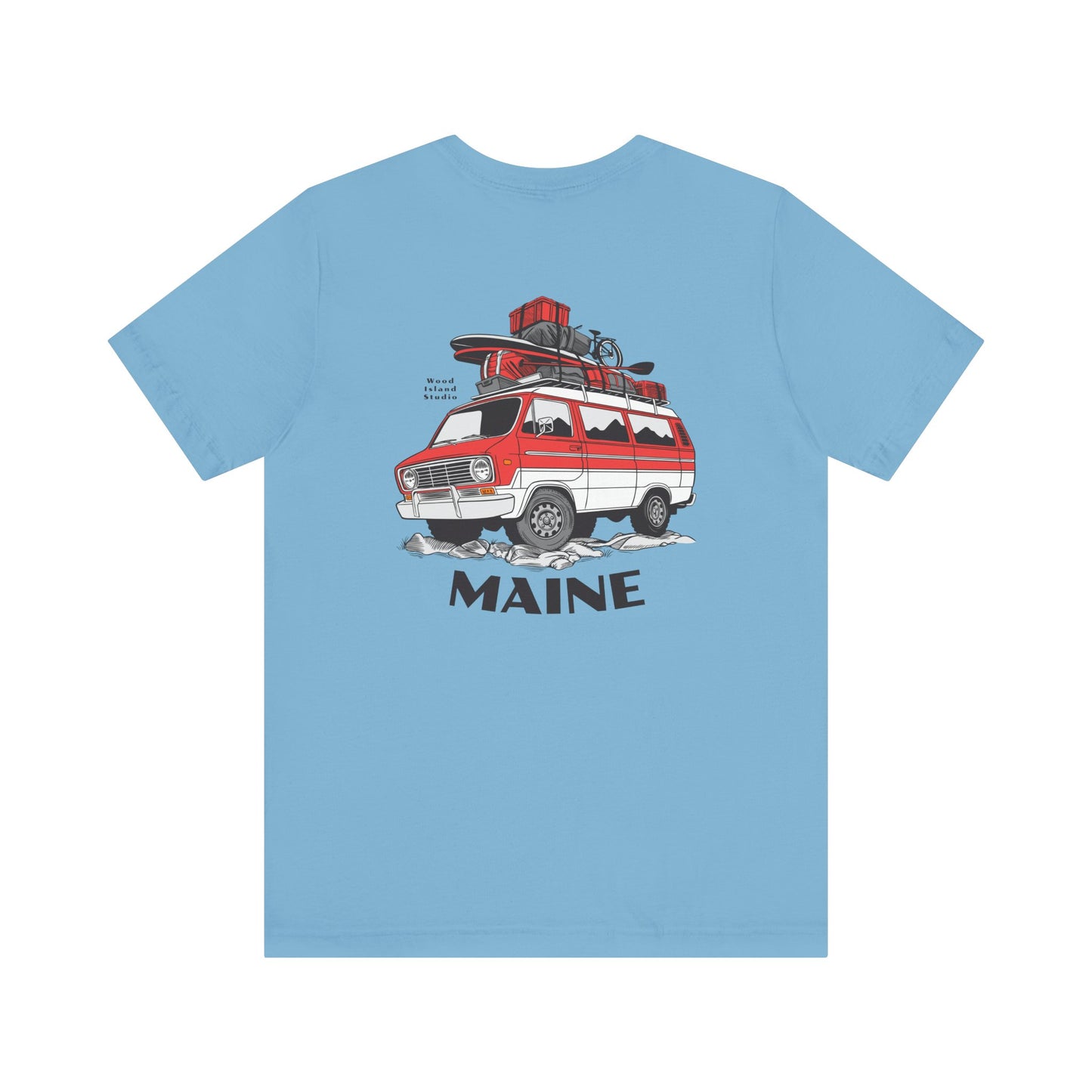 Maine Campout Graphic Unisex Tee