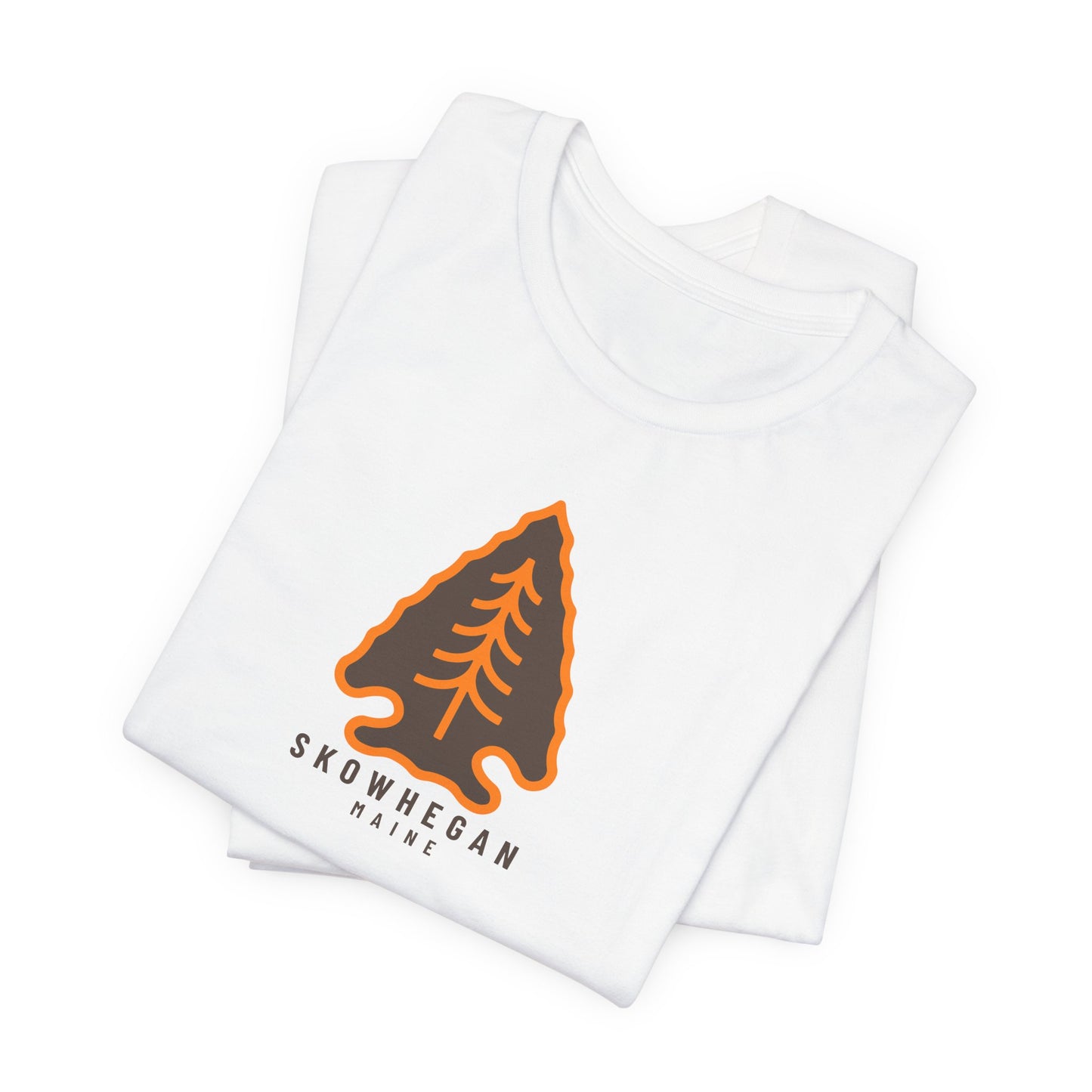 Skowhegan Maine Arrowhead Graphic Tee - Unisex Short Sleeve T-Shirt