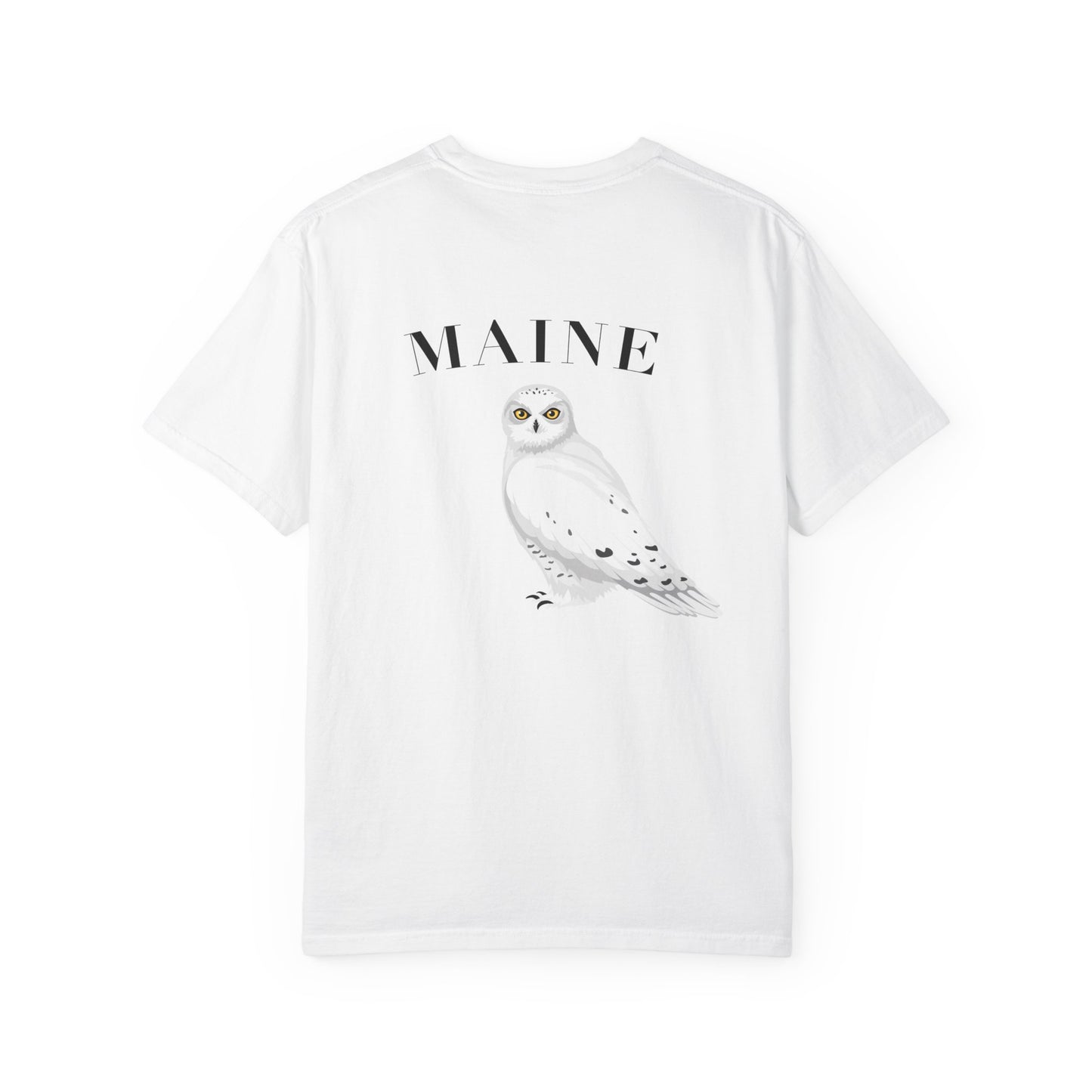 MAINE Snowy Owl Tee – Comfort Colors 1717