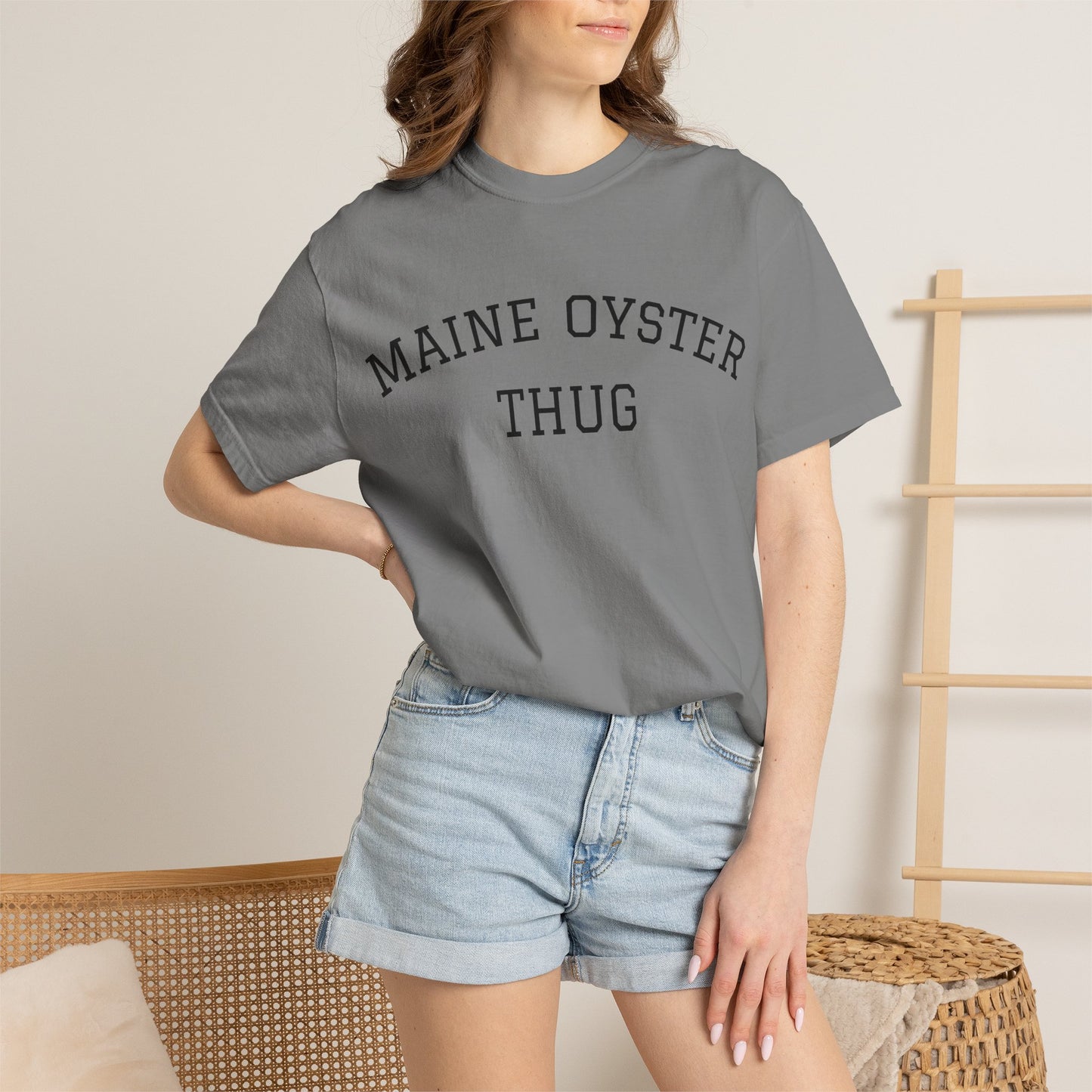 Maine Oyster Thug tee shirt