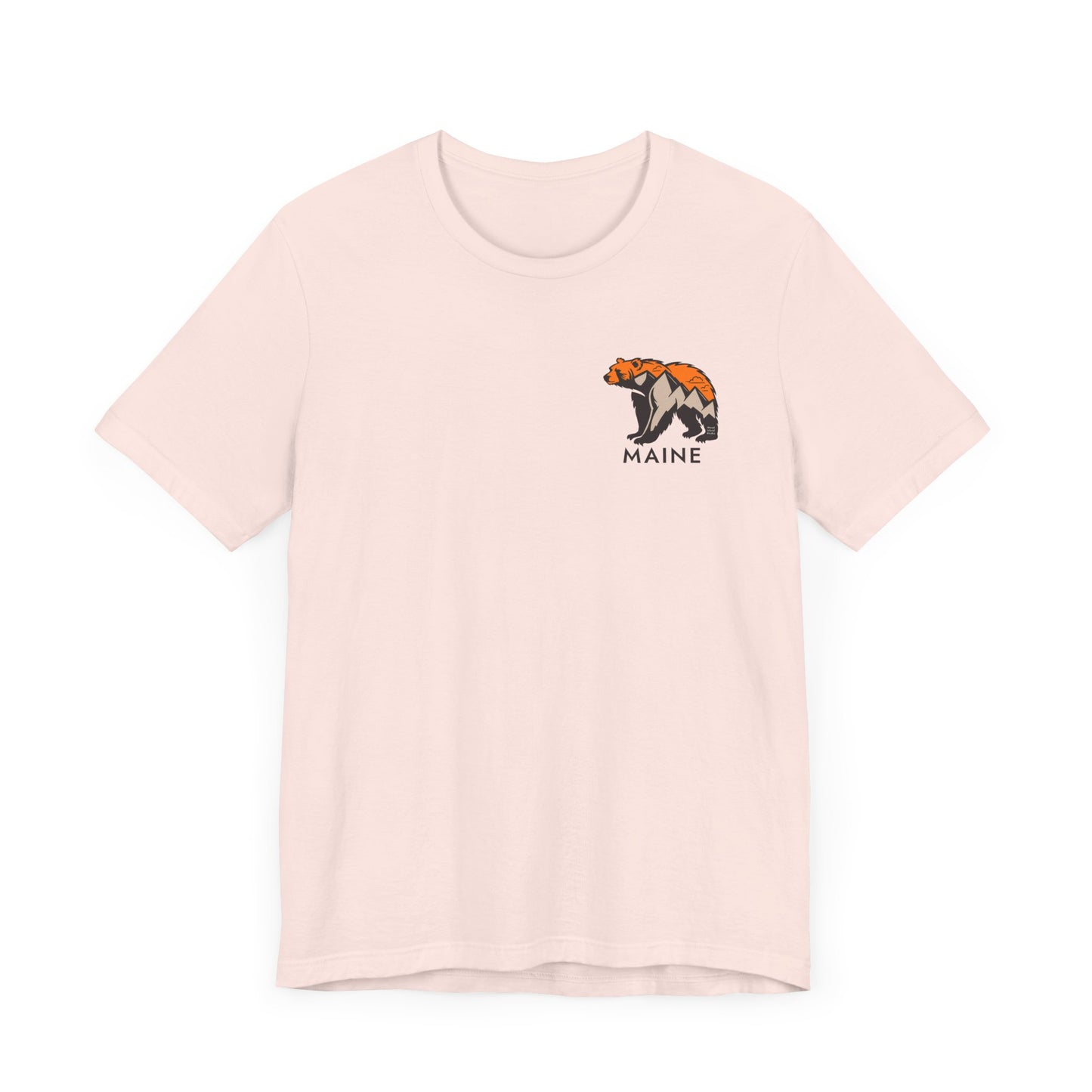 Maine Mountain Bear Graphic Unisex Tee