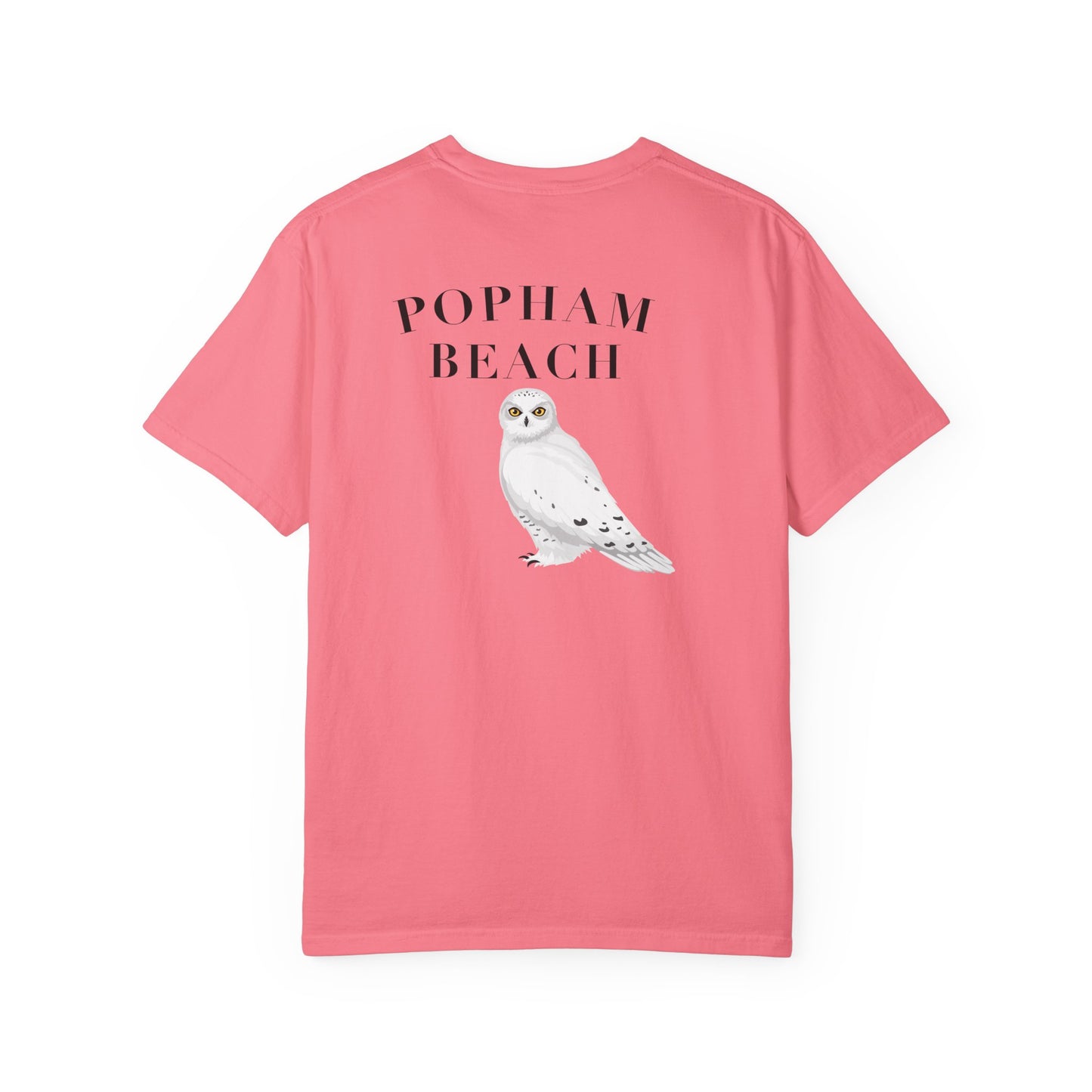 Popham Beach Snowy Owl Tee – Comfort Colors 1717