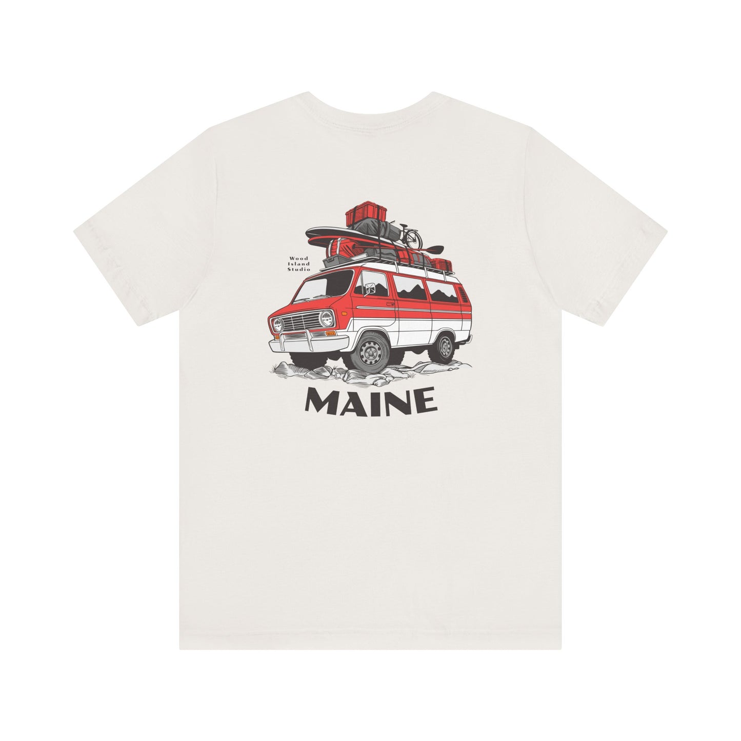 Maine Campout Graphic Unisex Tee