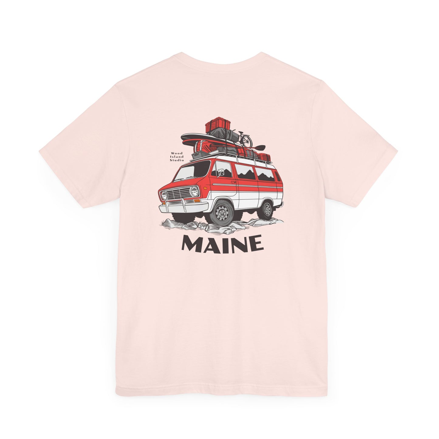 Maine Campout Graphic Unisex Tee