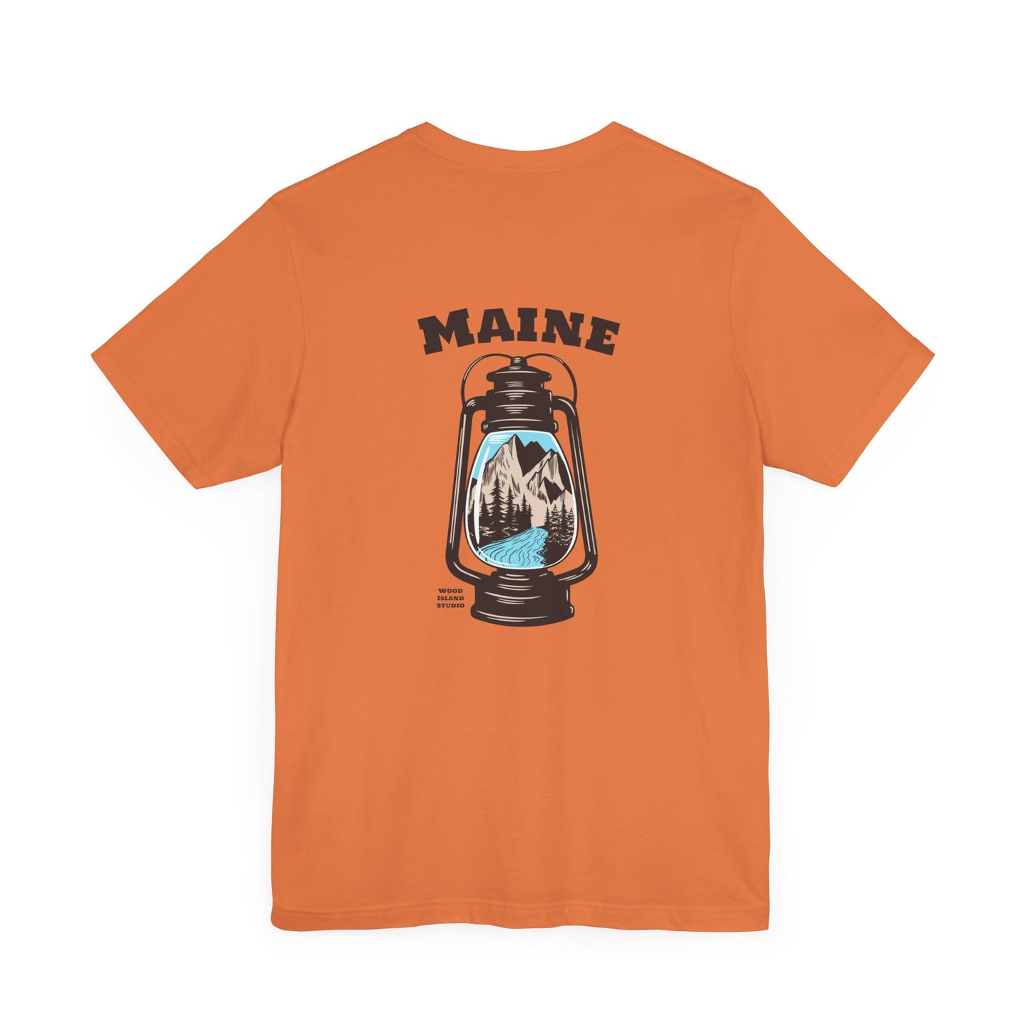 Maine Inspired Lantern Graphic Unisex Tee