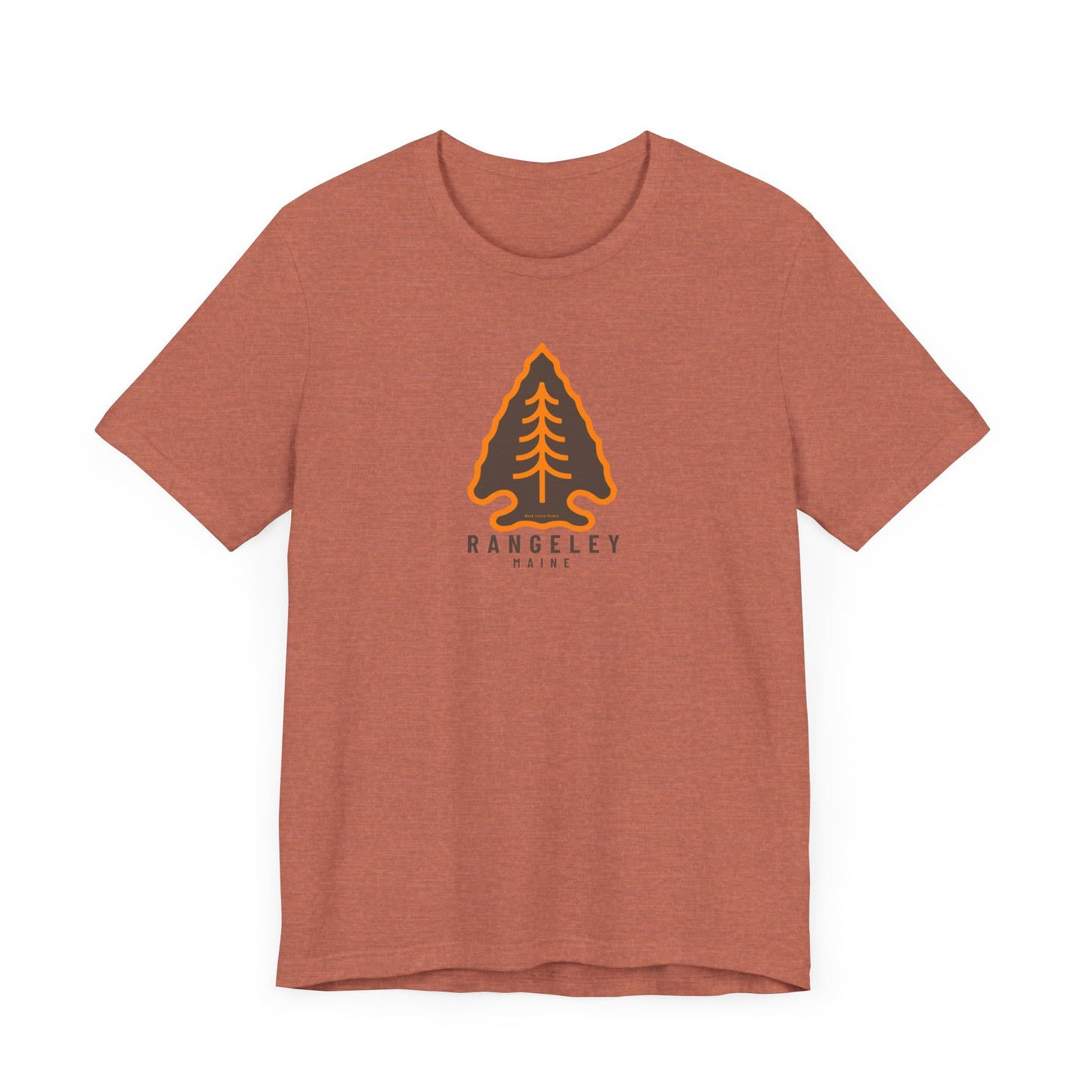 Rangeley Maine Arrowhead Graphic Tee - Unisex Short Sleeve T-Shirt
