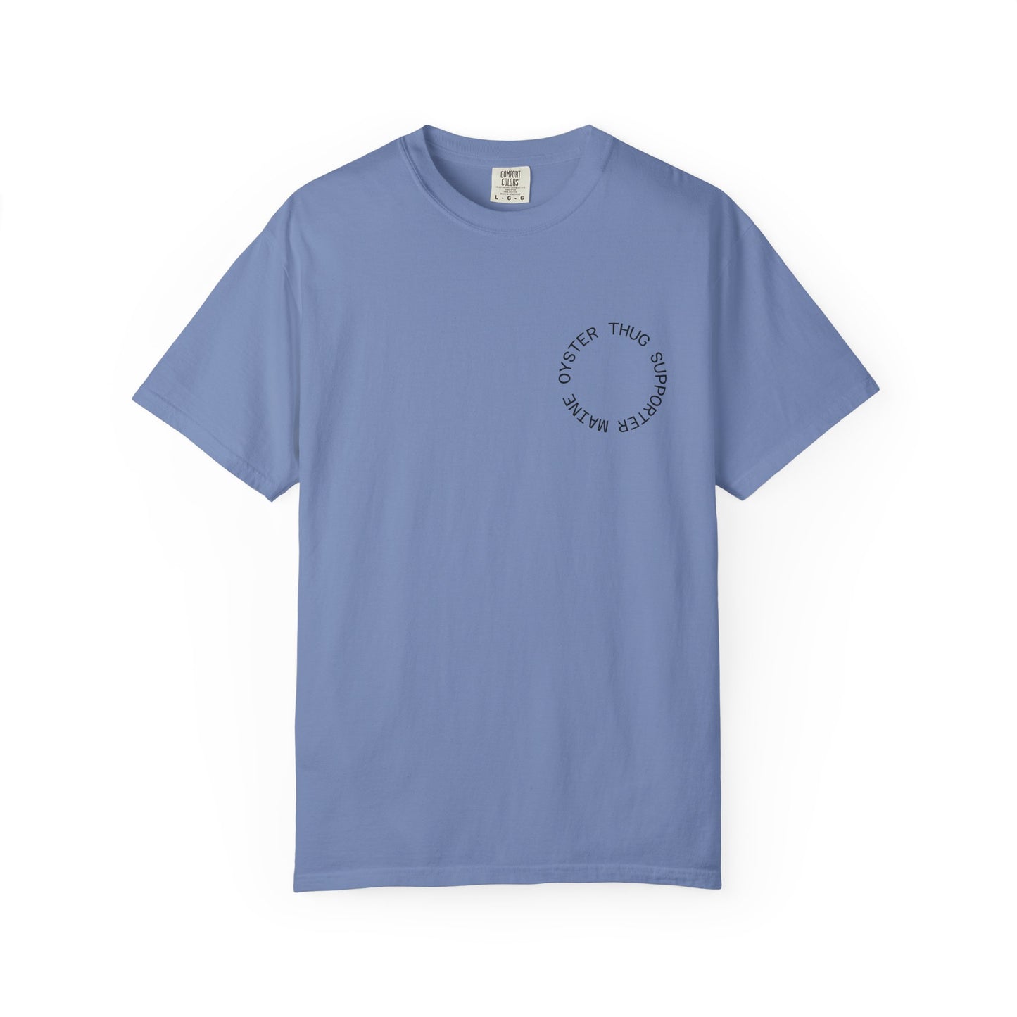 MAINE OYSTER THUG SUPPORTER TEE SHIRT