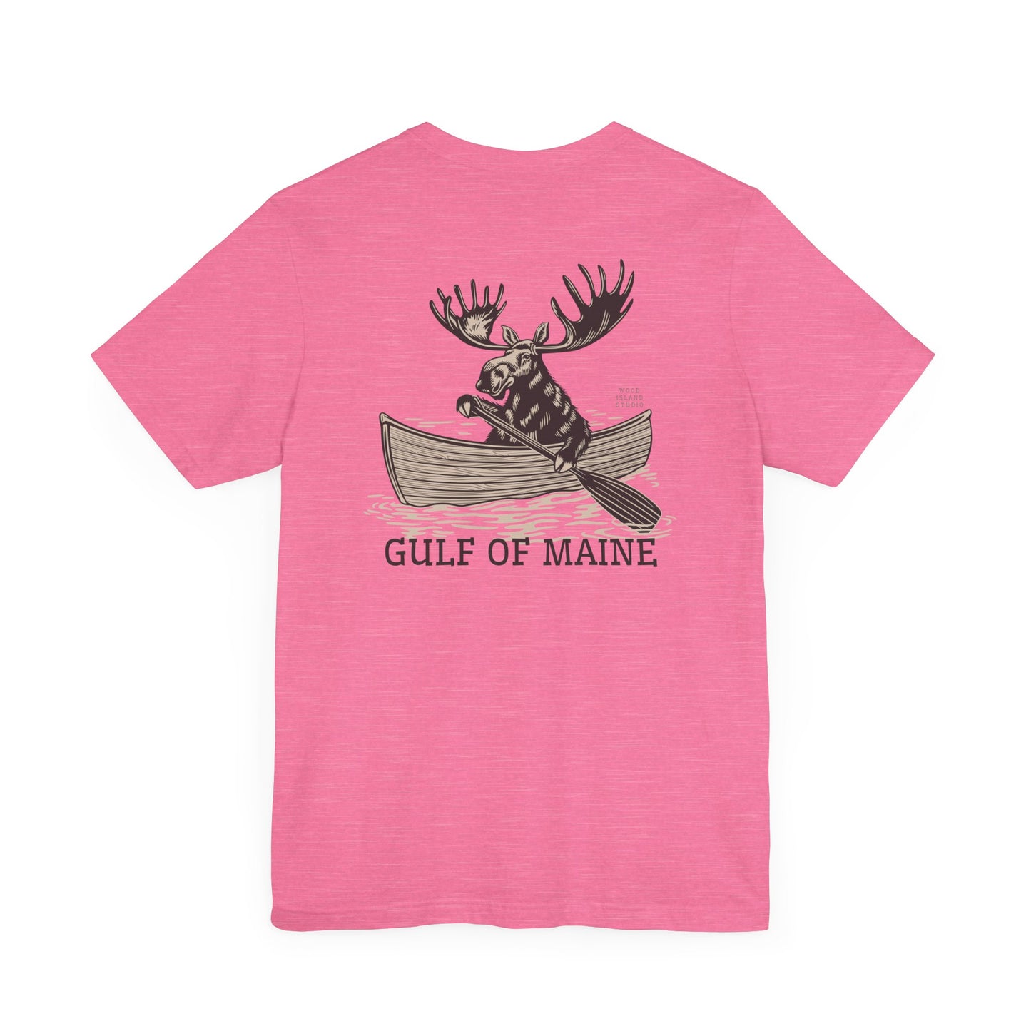 Gulf of Maine Rowing Moose Graphic Tee