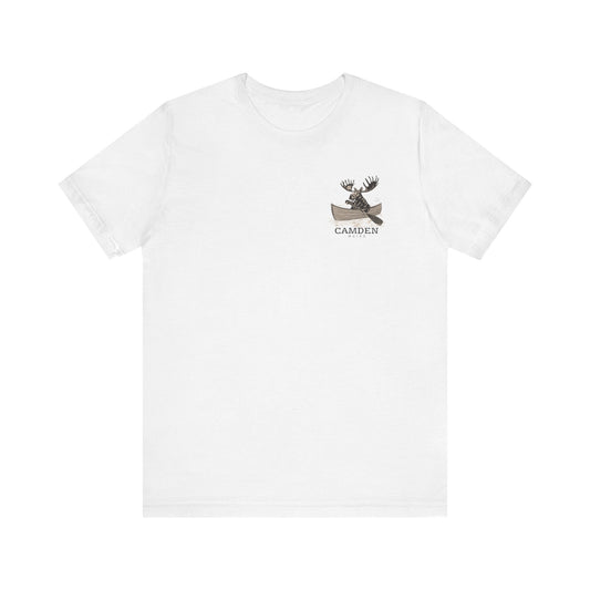 Camden Maine Rowing Moose Graphic Tee