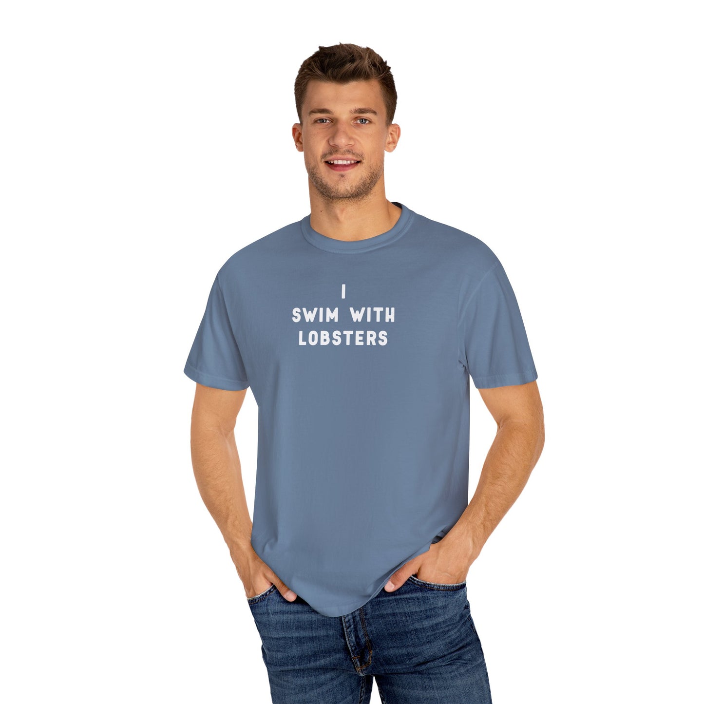 I SWIM WITH LOBSTERS - T-shirt
