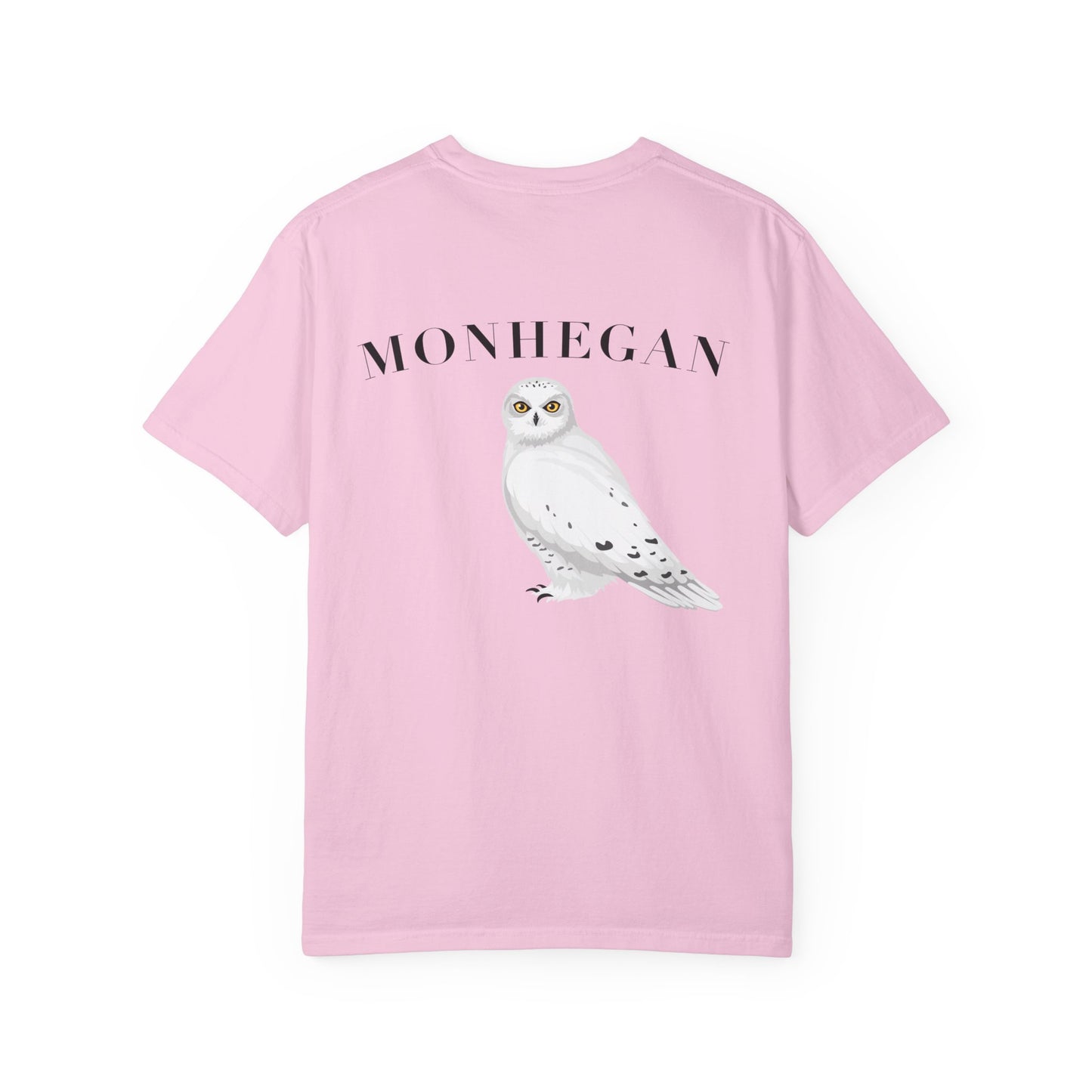 Monhegan Island Snowy Owl Tee – Comfort Colors 1717