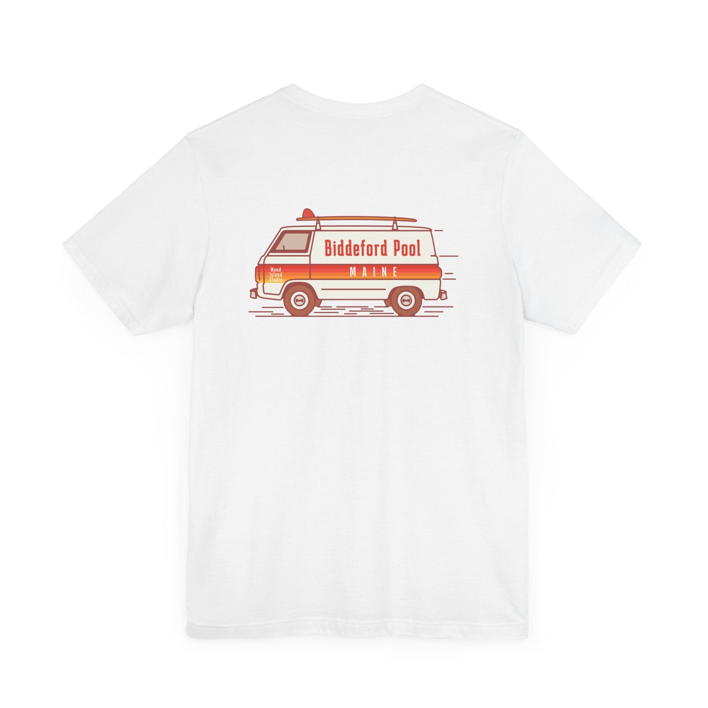 Biddeford Pool Maine Van Life Graphic Tee
