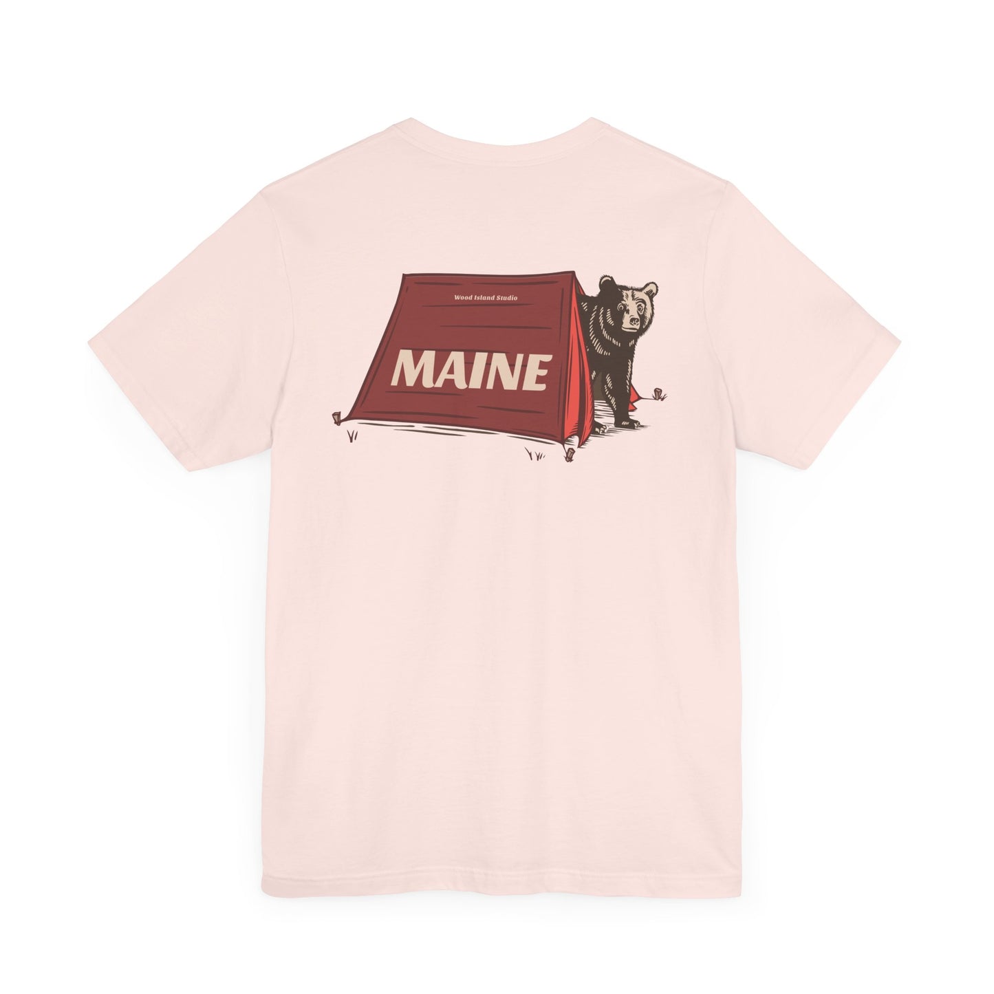Maine Bear Graphic Unisex Tee