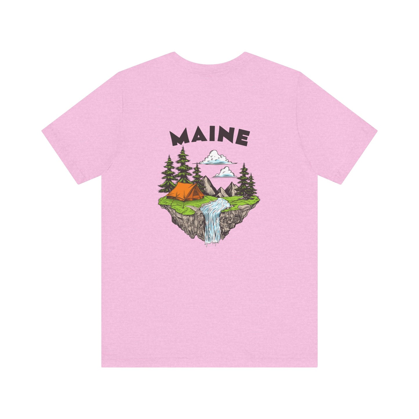Maine Camping Graphic Tee