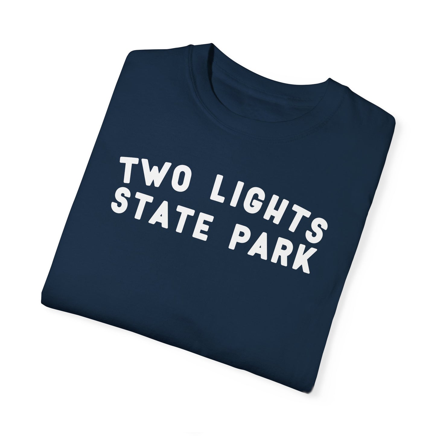 Maine's Best Hidden Spots - TWO LIGHTS - T-shirt