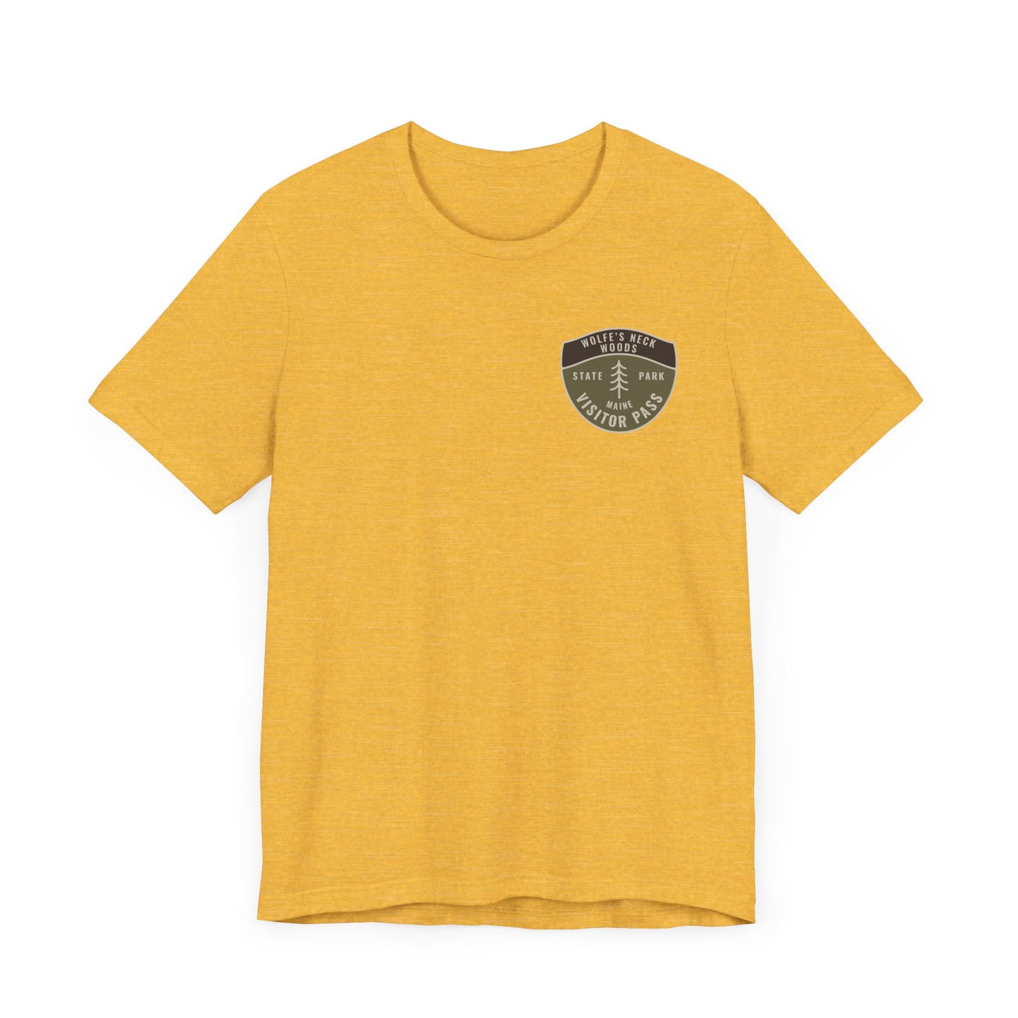Maine State Park - WOLFE'S NECK WOODS Visitor Pass Graphic Tee