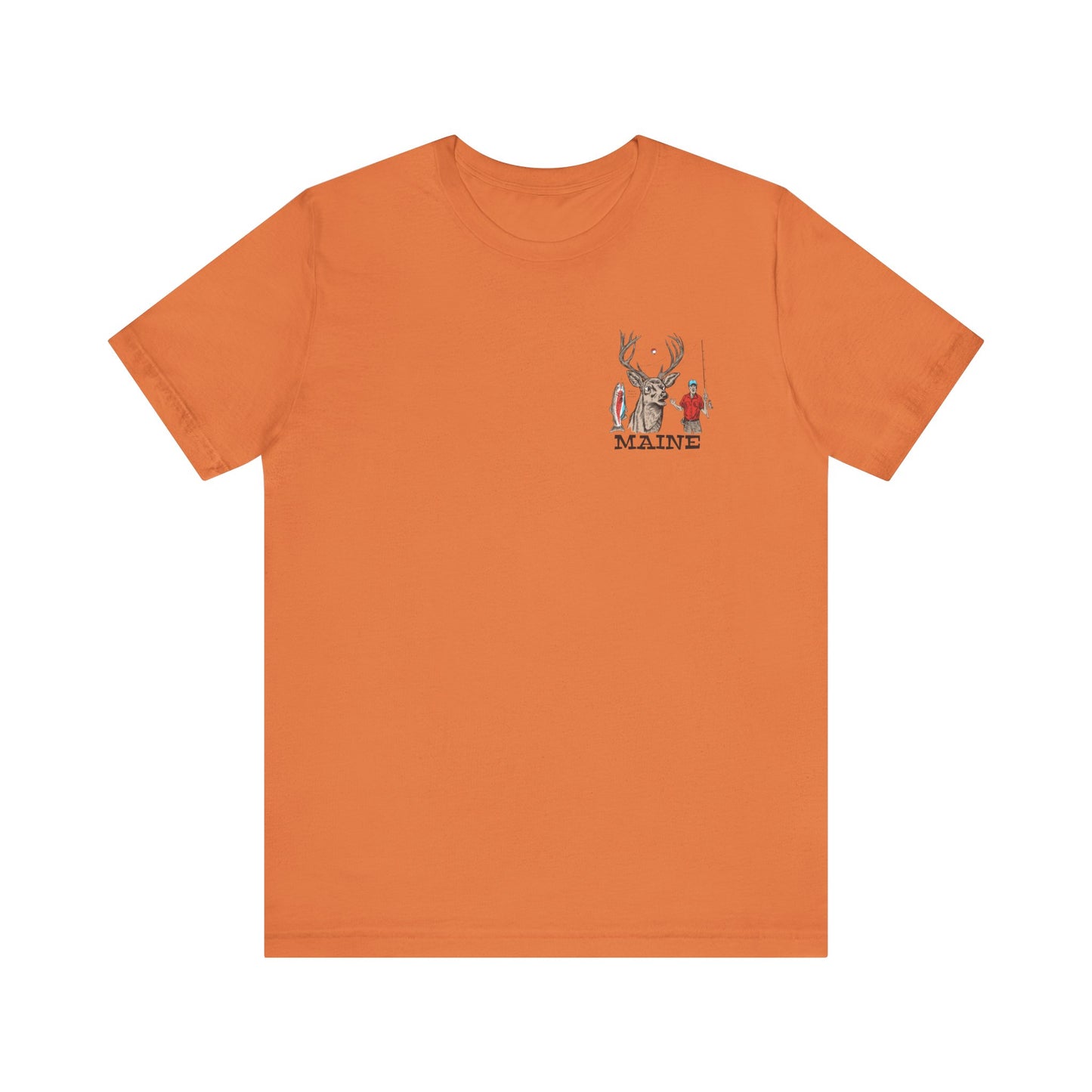 Maine Sportsman Graphic Unisex Tee