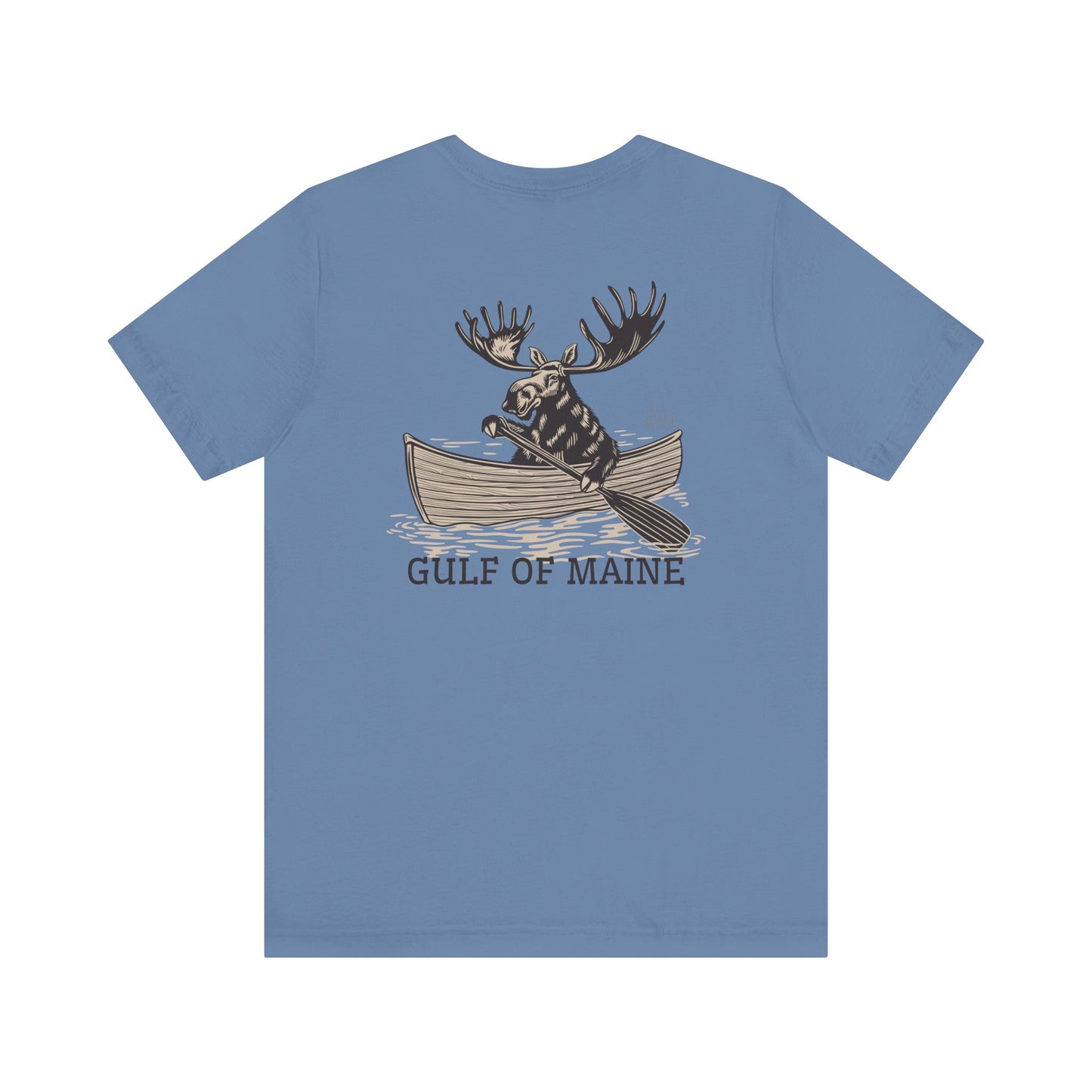 Gulf of Maine Rowing Moose Graphic Tee