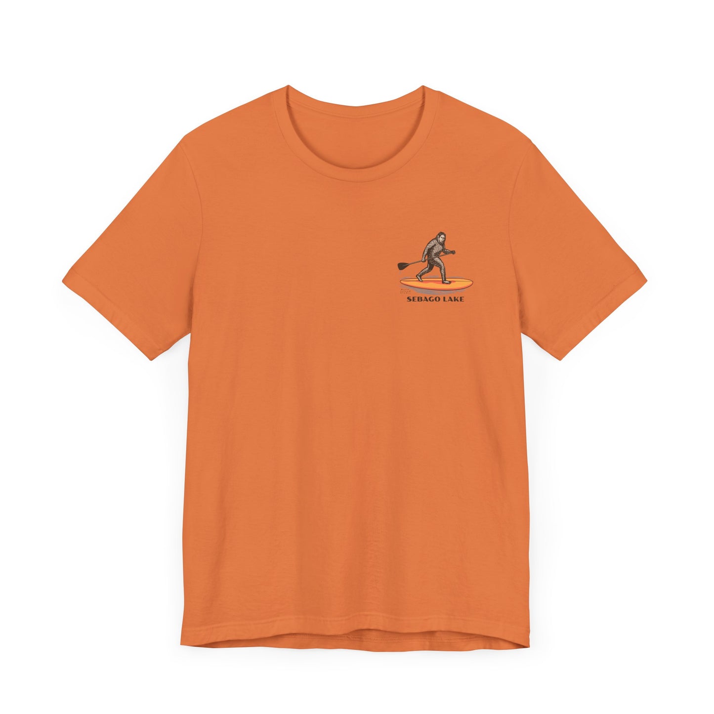 Sebago Lake Sasquatch Adventure Tee - Unisex Jersey Short Sleeve T-Shirt